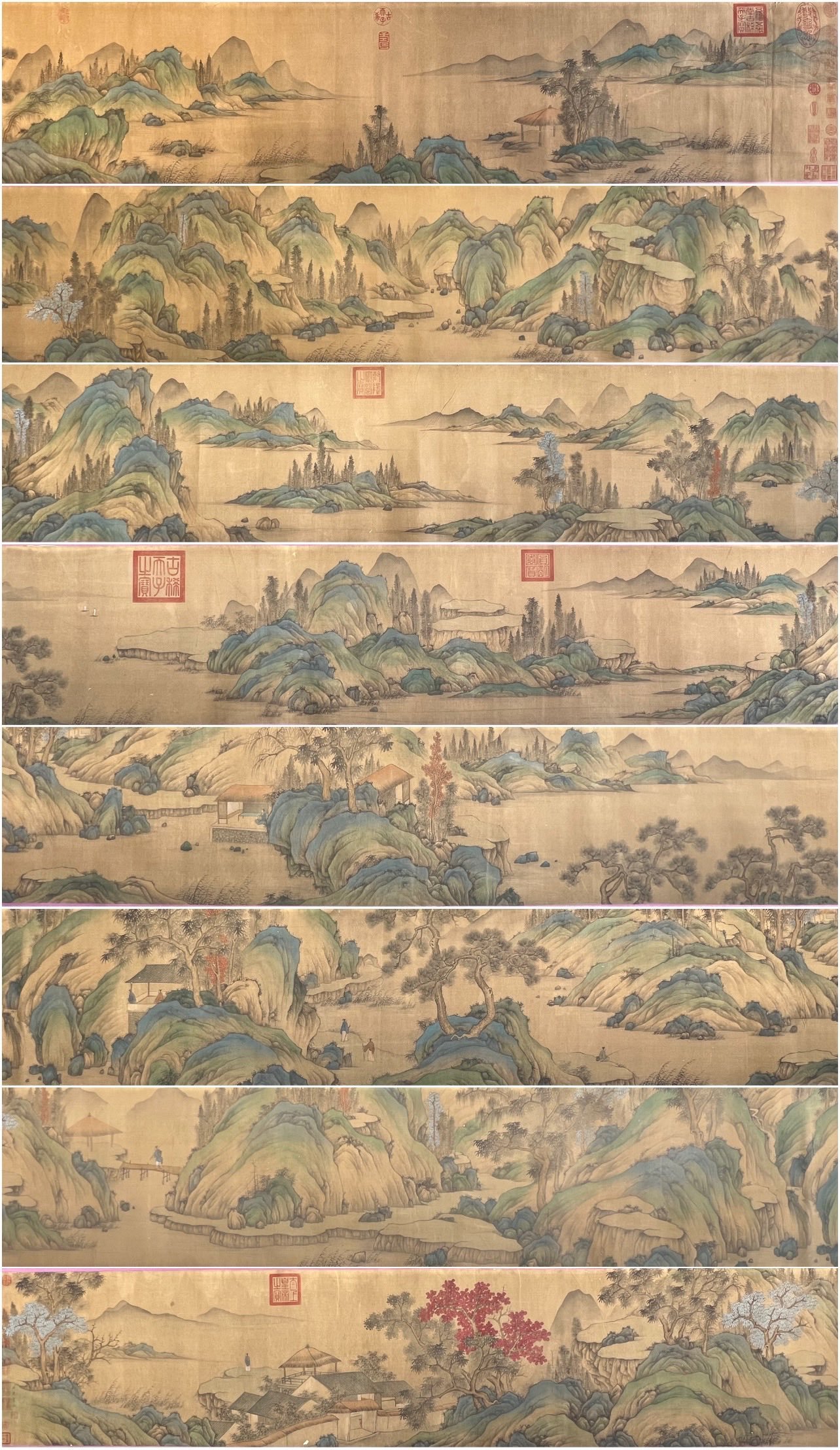 Chinese scroll painting Dong Yuan s