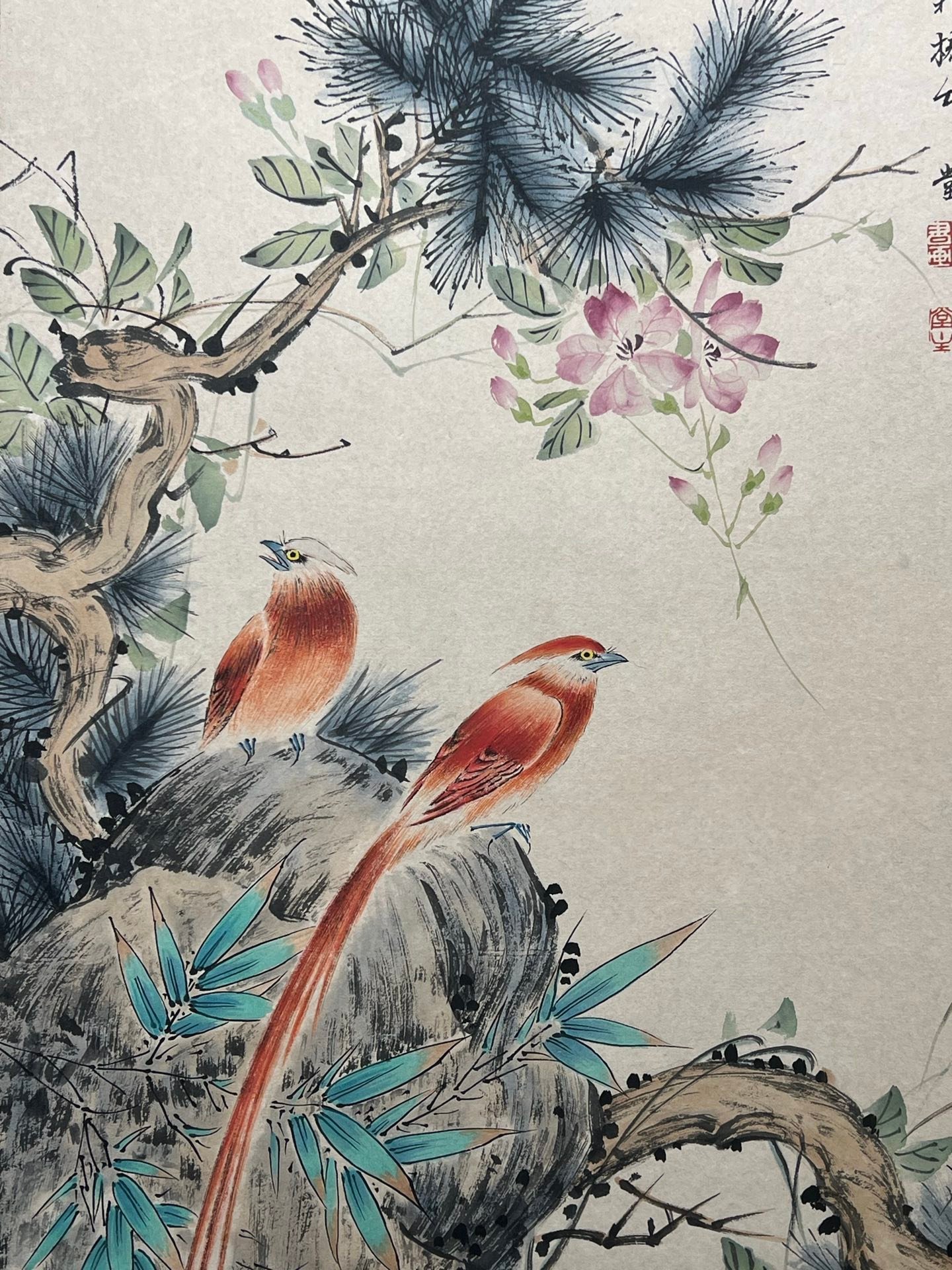 Chinese scroll painting Yan Bolong