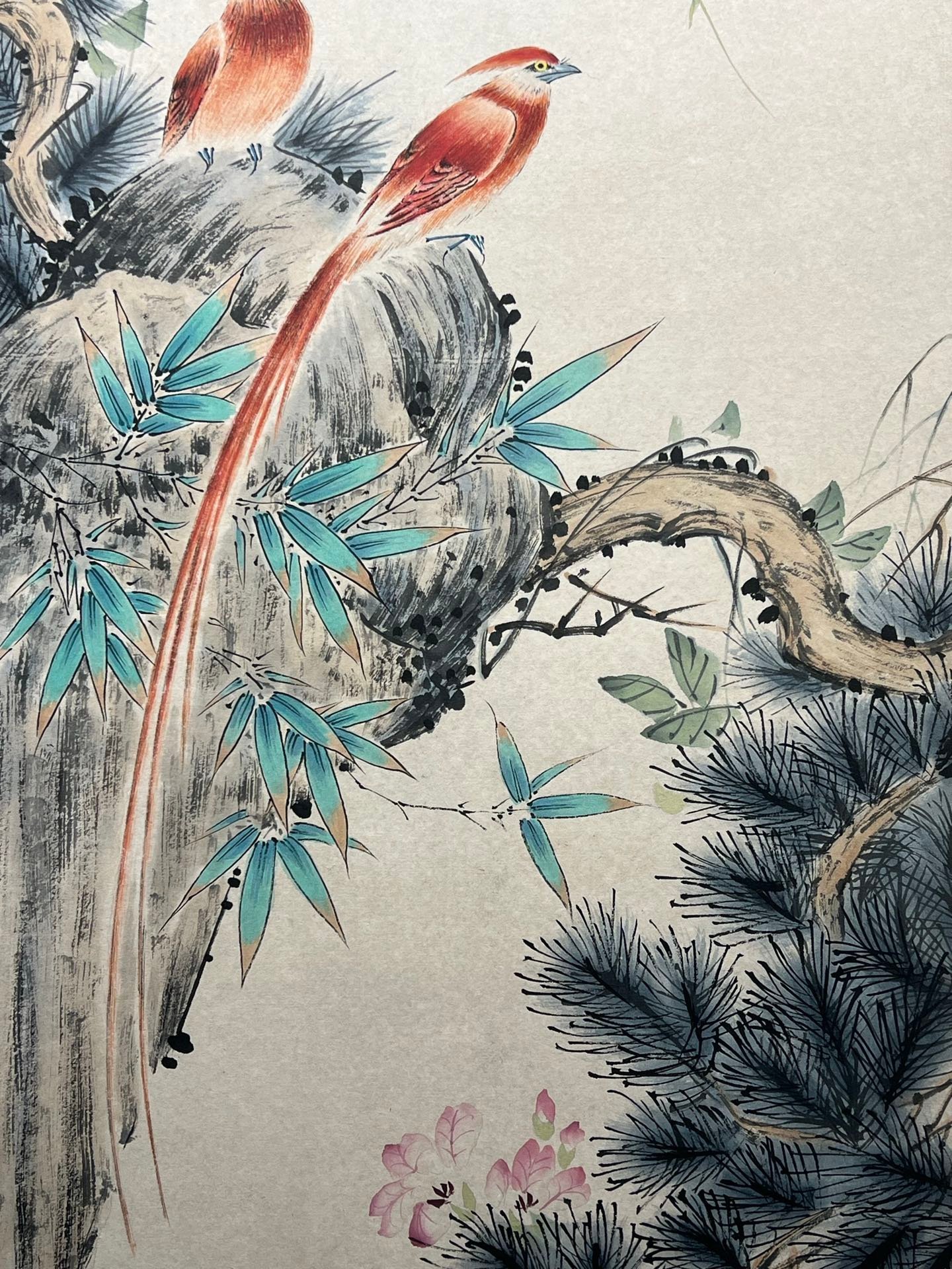 Chinese scroll painting Yan Bolong