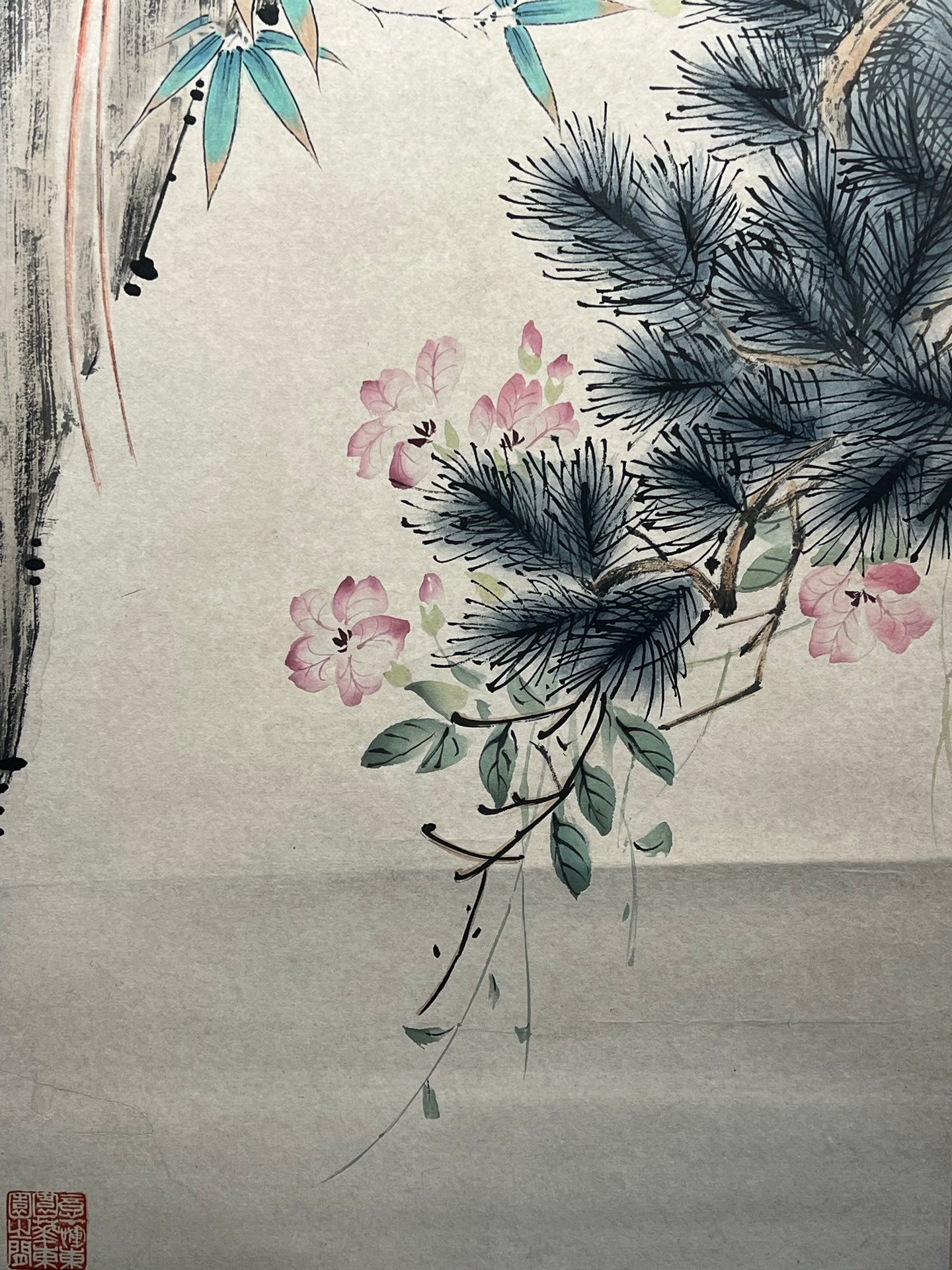 Chinese scroll painting Yan Bolong