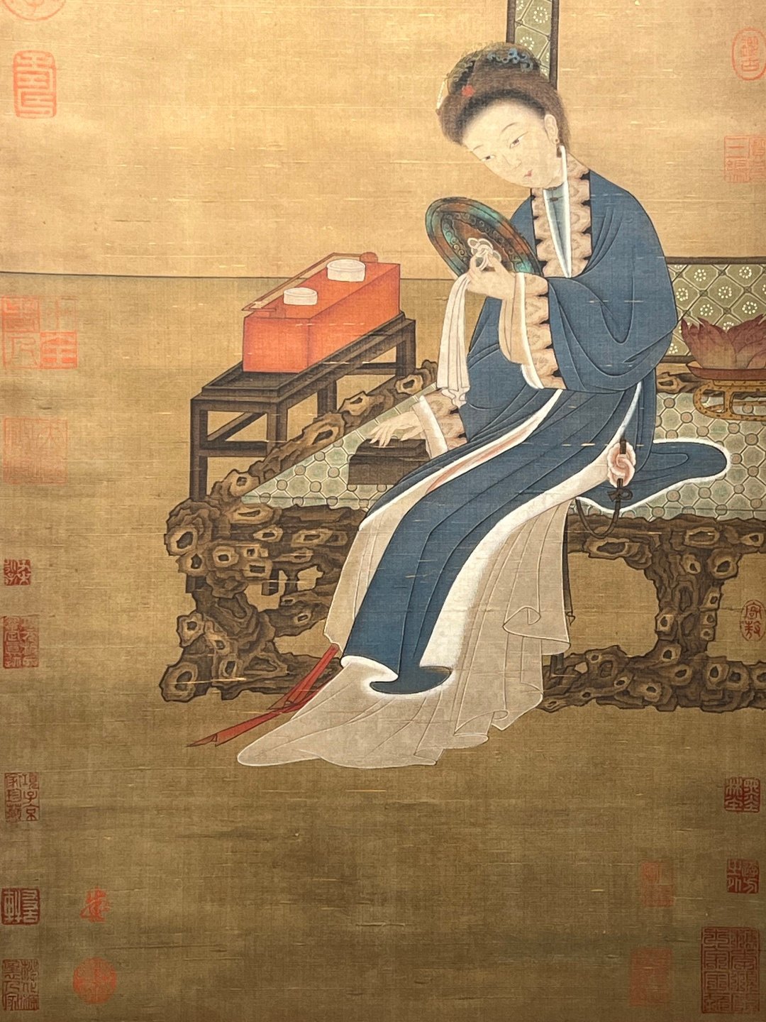 Chinese scroll painting Tang Yin