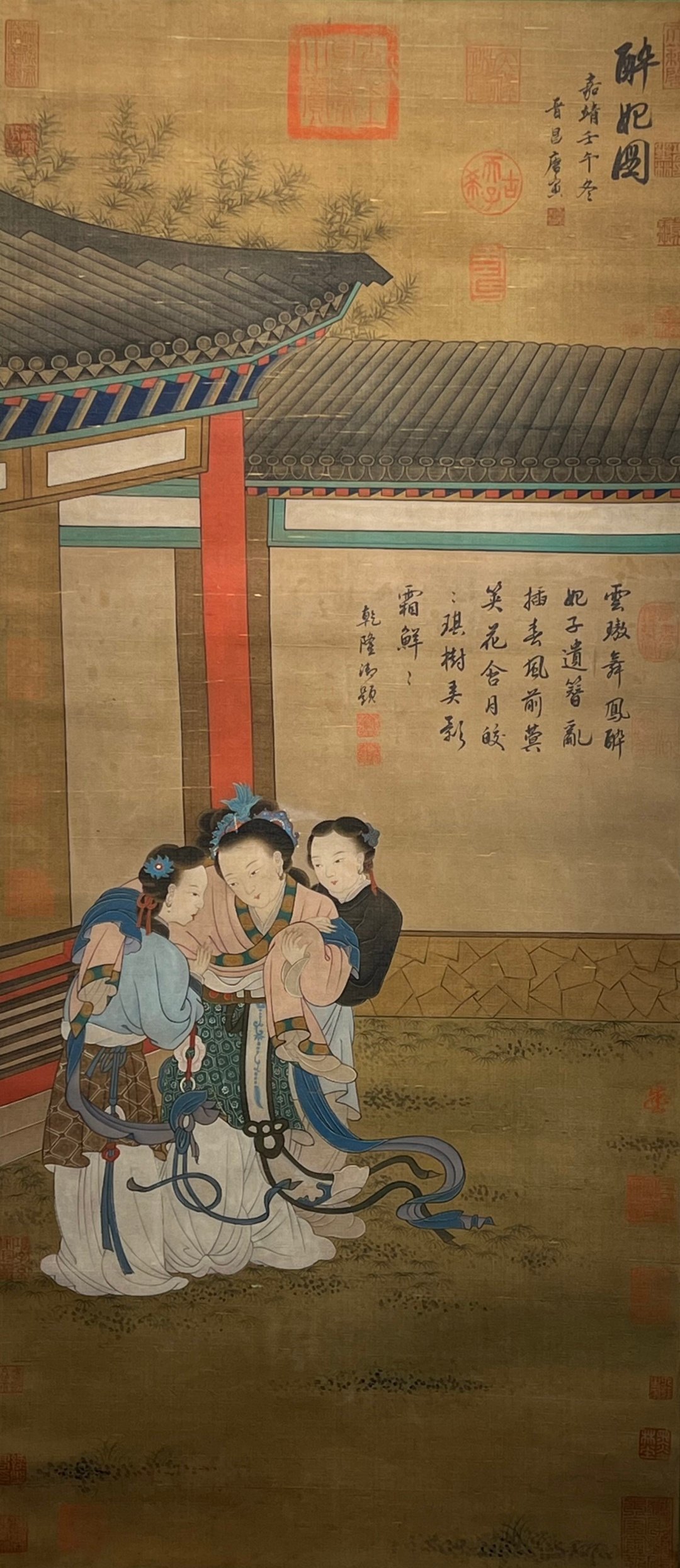 Chinese scroll painting Tang Yin