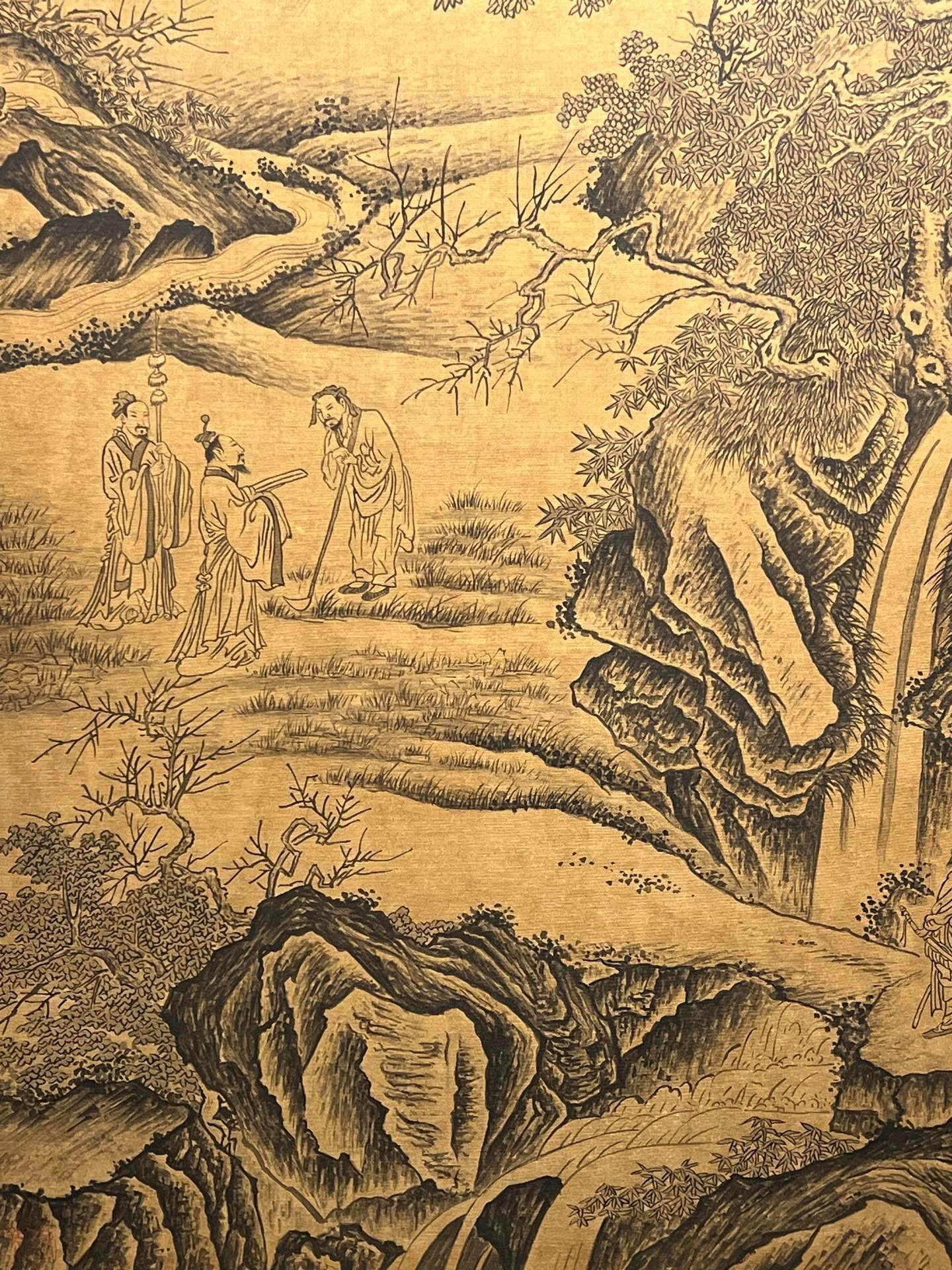 Chinese scroll painting Liu Songnian