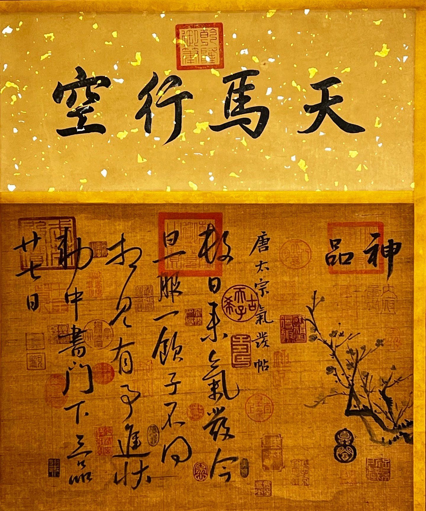 Chinese scroll painting Chunhua