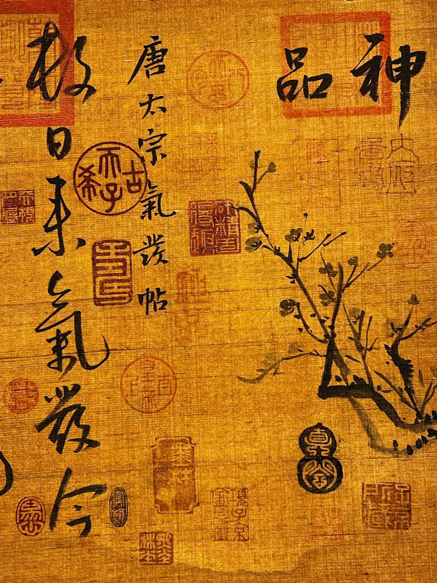 Chinese scroll painting Chunhua