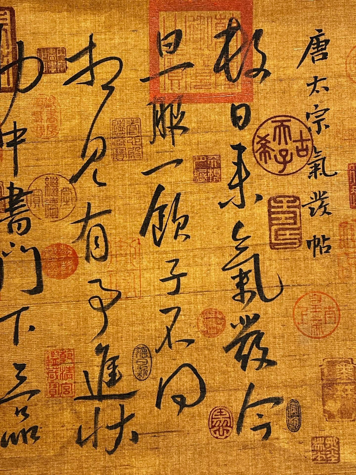 Chinese scroll painting Chunhua