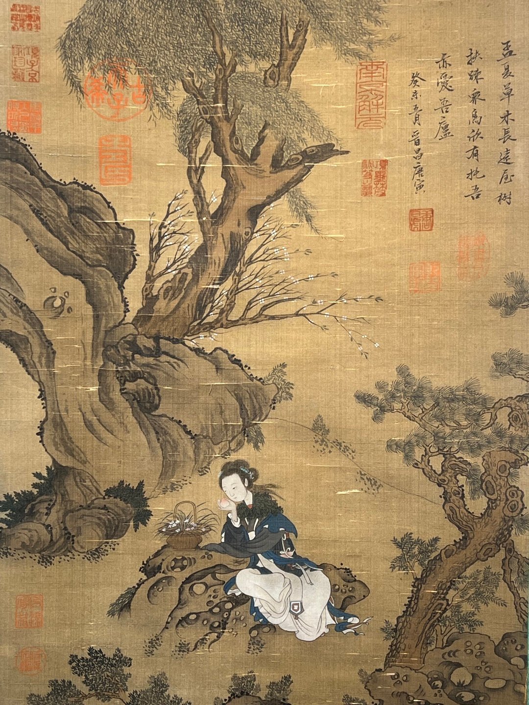 Chinese scroll painting Tang Yin