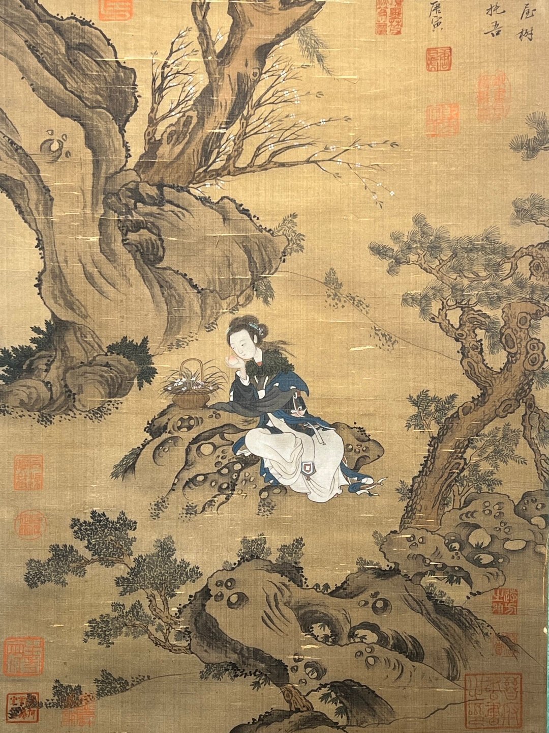 Chinese scroll painting Tang Yin