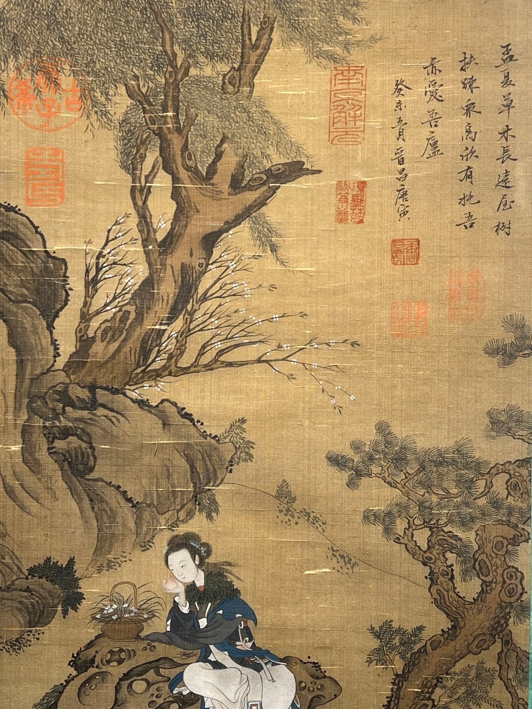 Chinese scroll painting Tang Yin