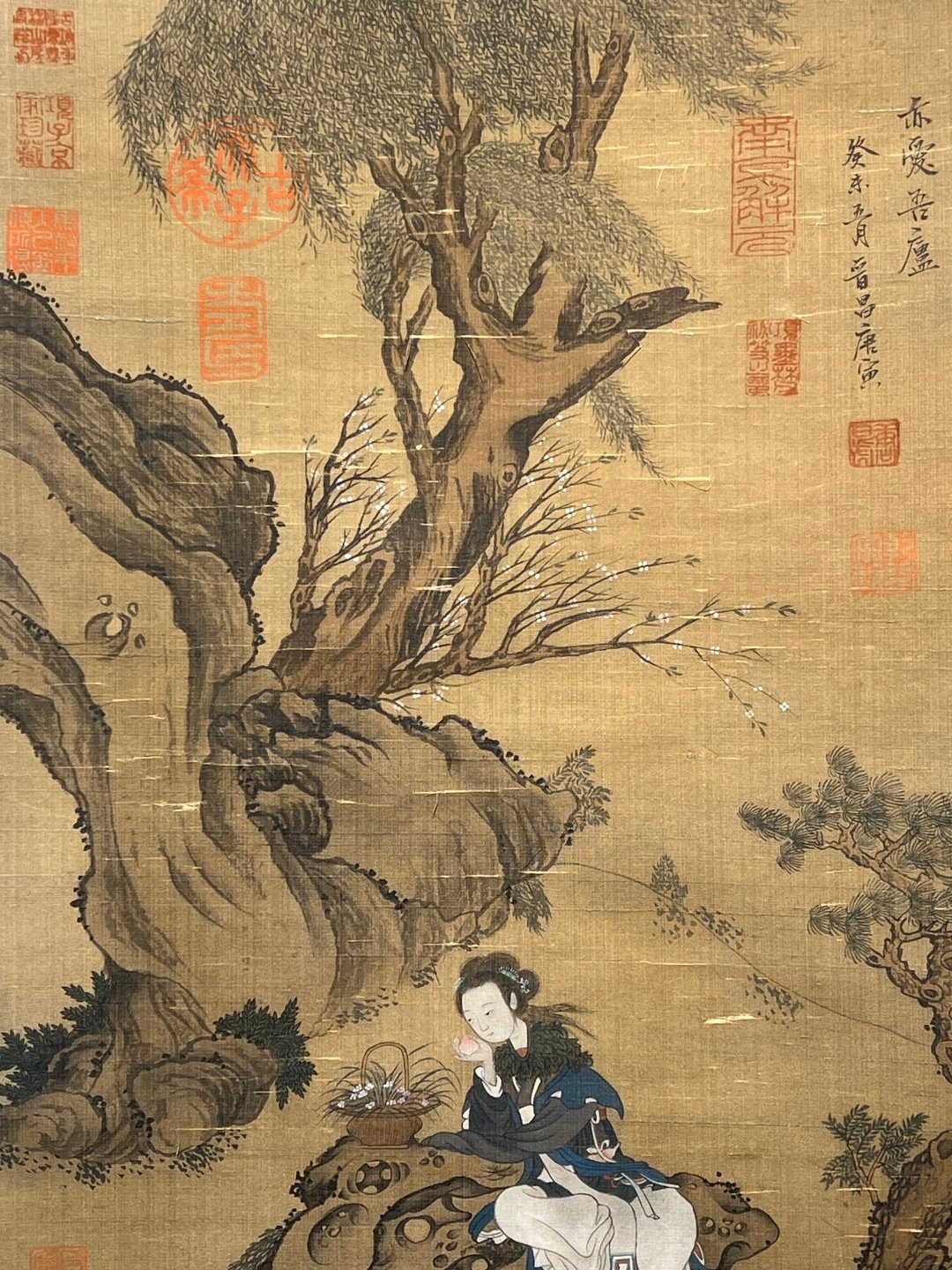Chinese scroll painting Tang Yin