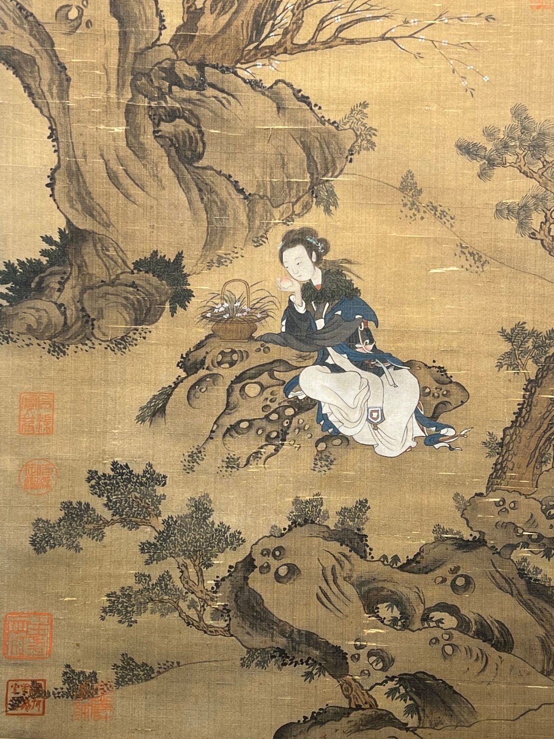 Chinese scroll painting Tang Yin
