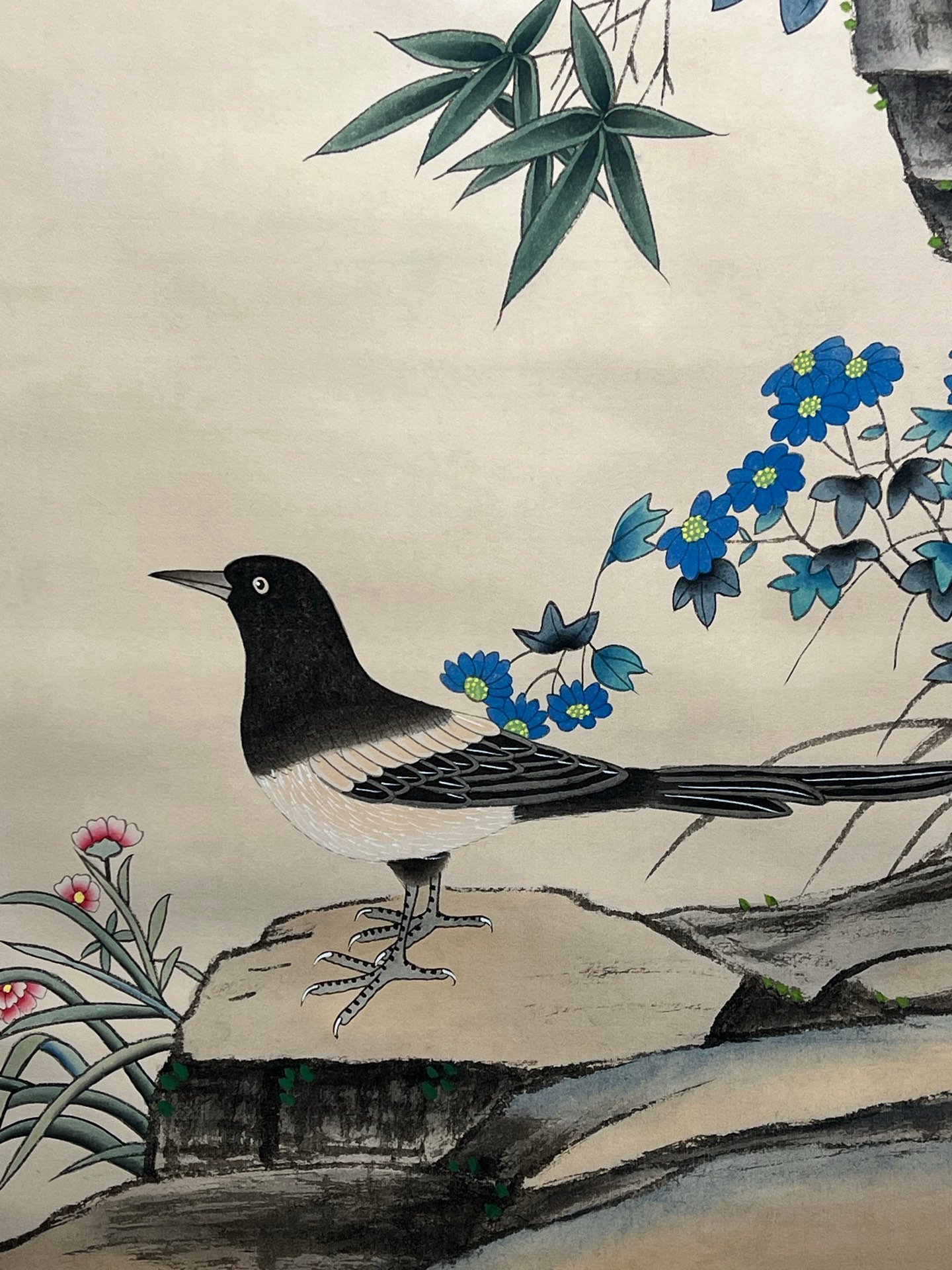 Chinese scroll painting Yu Feian