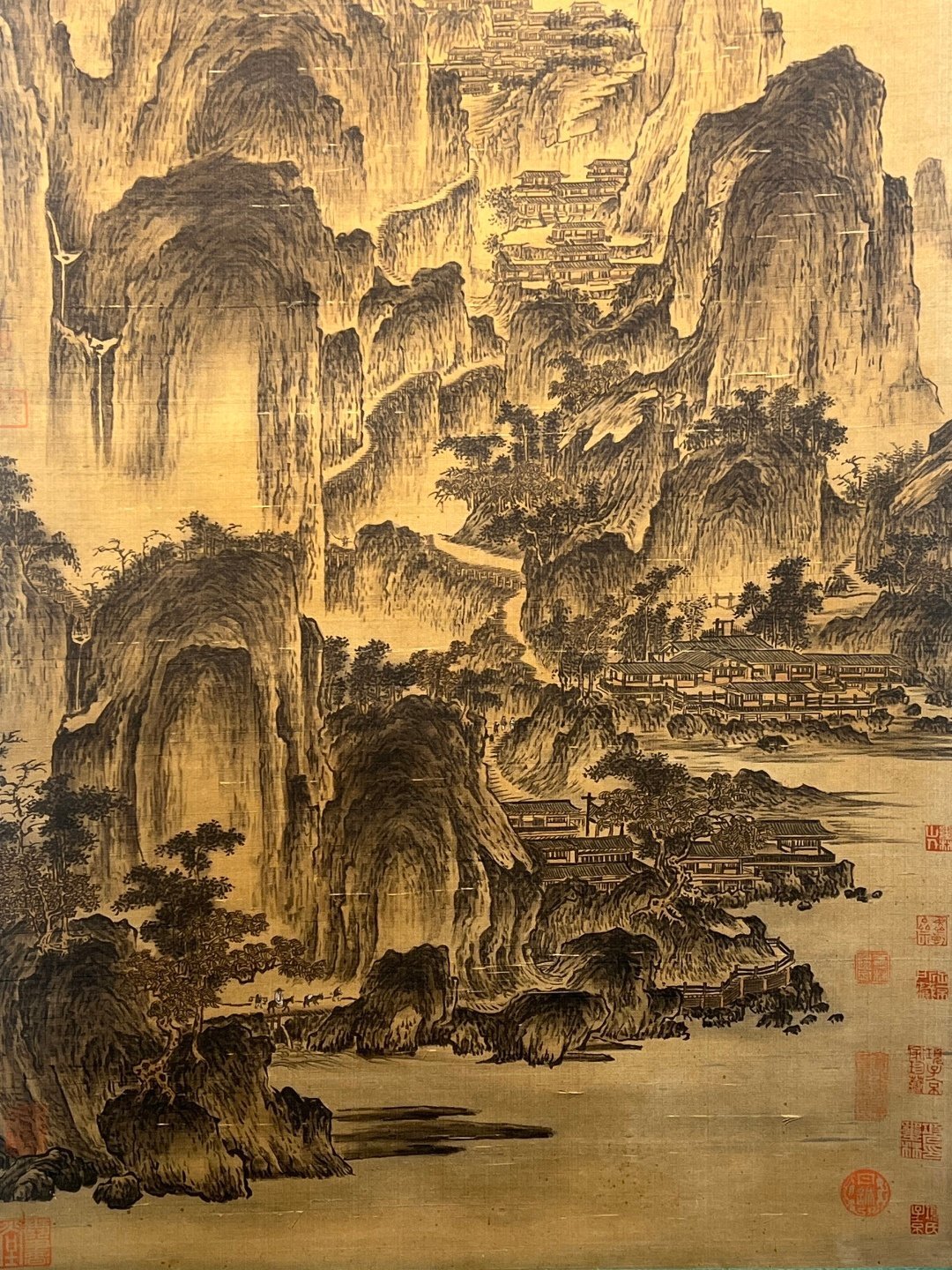 Chinese scroll painting Wang Wei