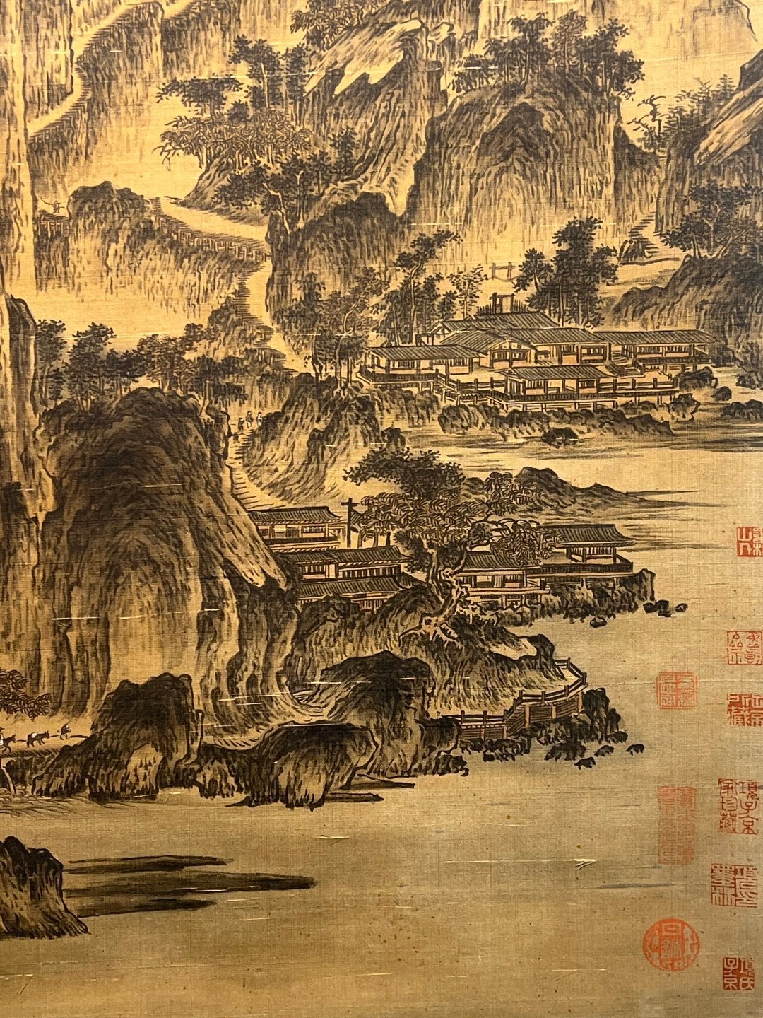 Chinese scroll painting Wang Wei