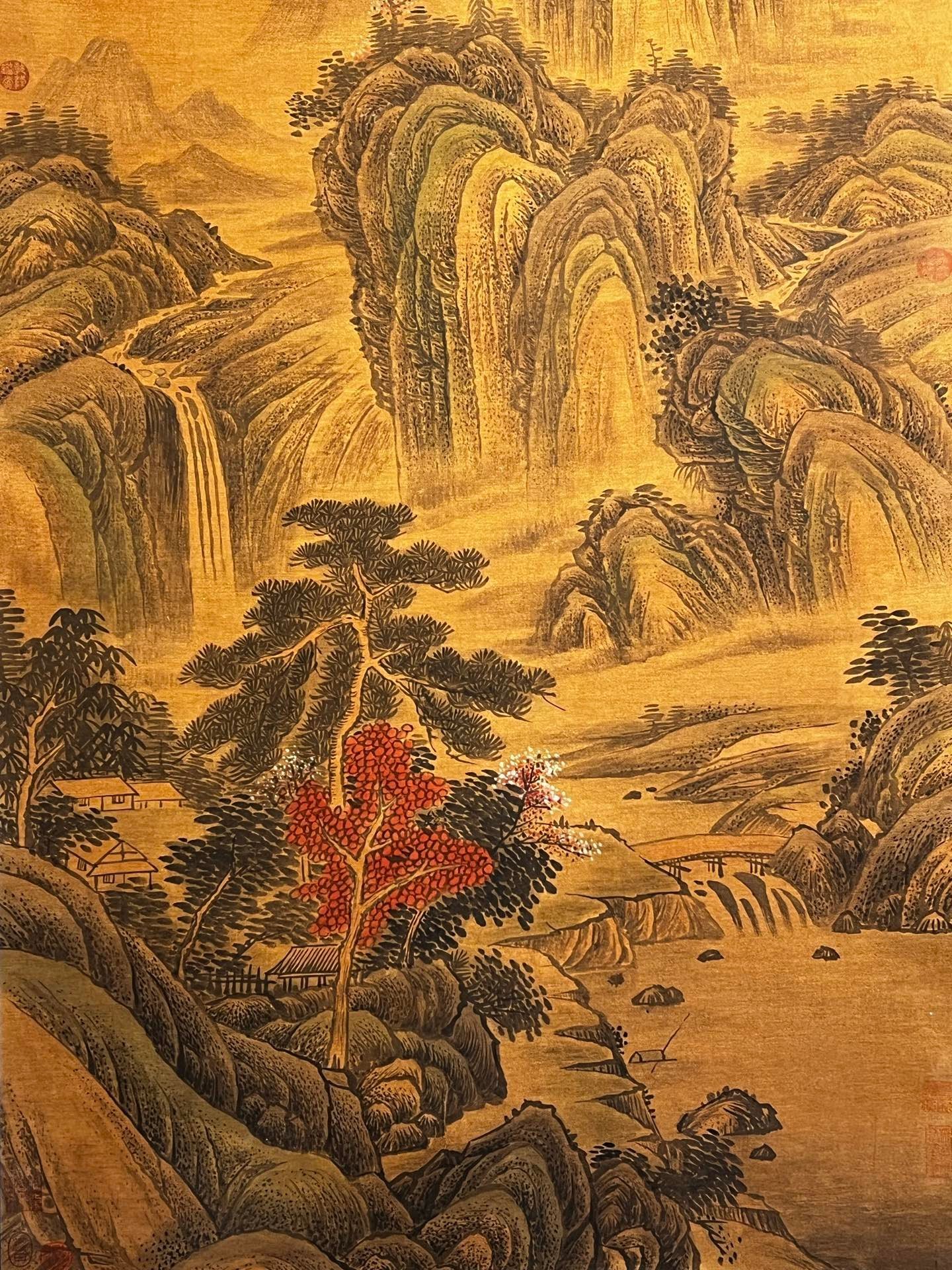 Chinese scroll painting Chu Suiliang