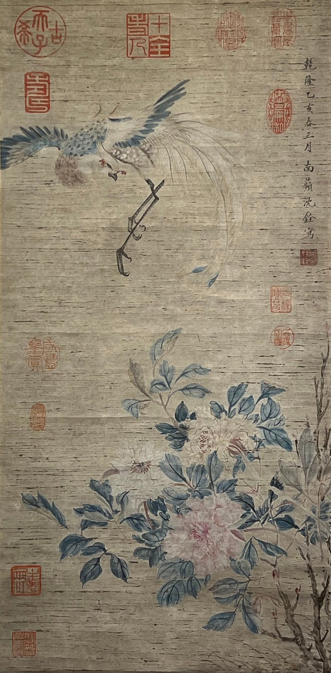 Chinese scroll painting Shen Quan