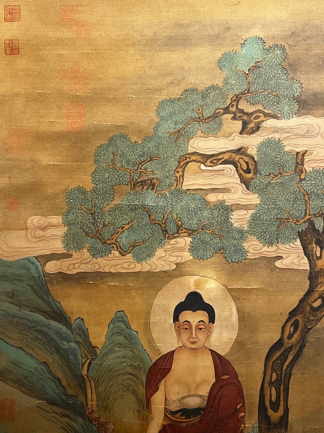 Chinese scroll painting Wu Daozi
