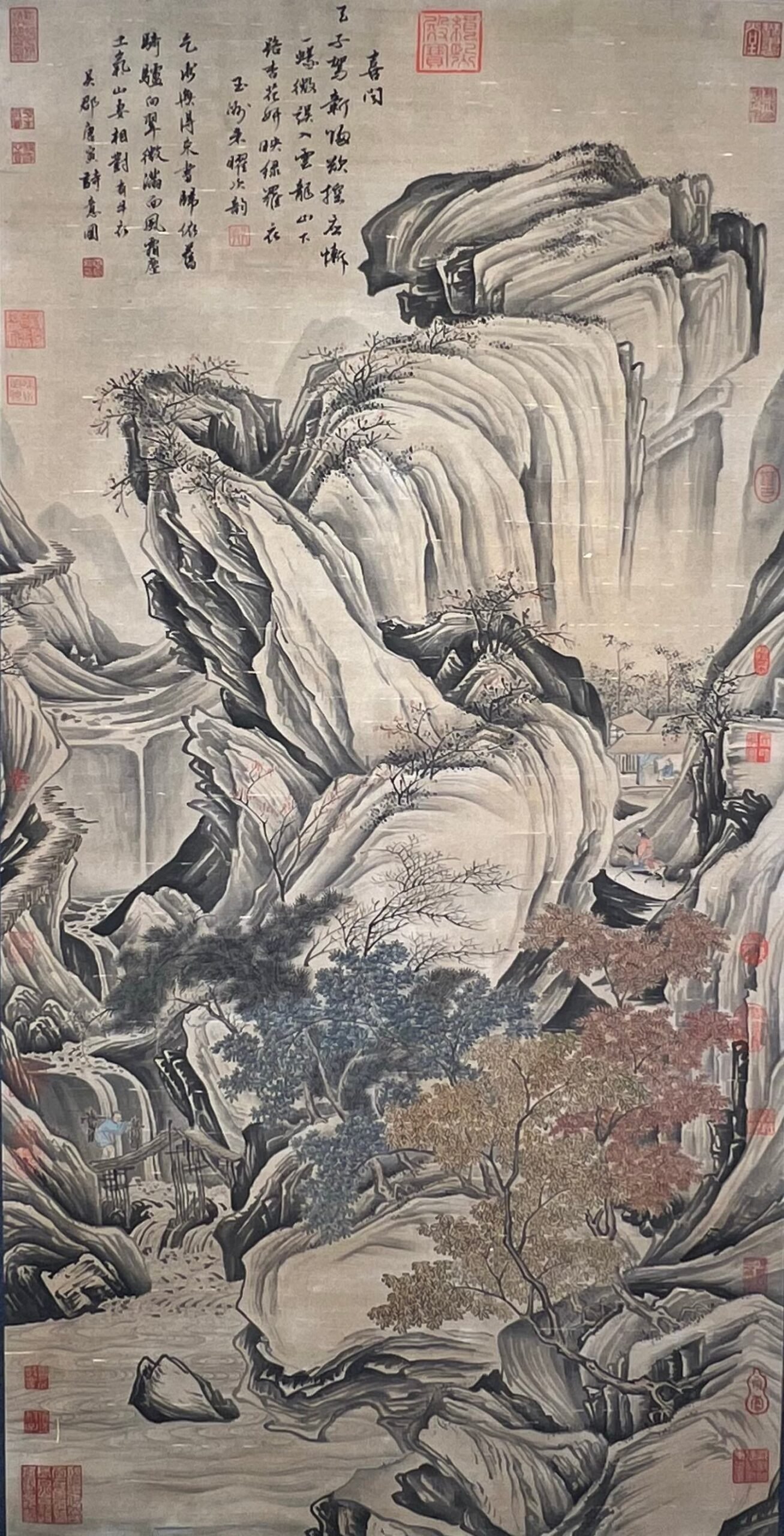 Chinese scroll painting Tang Yin