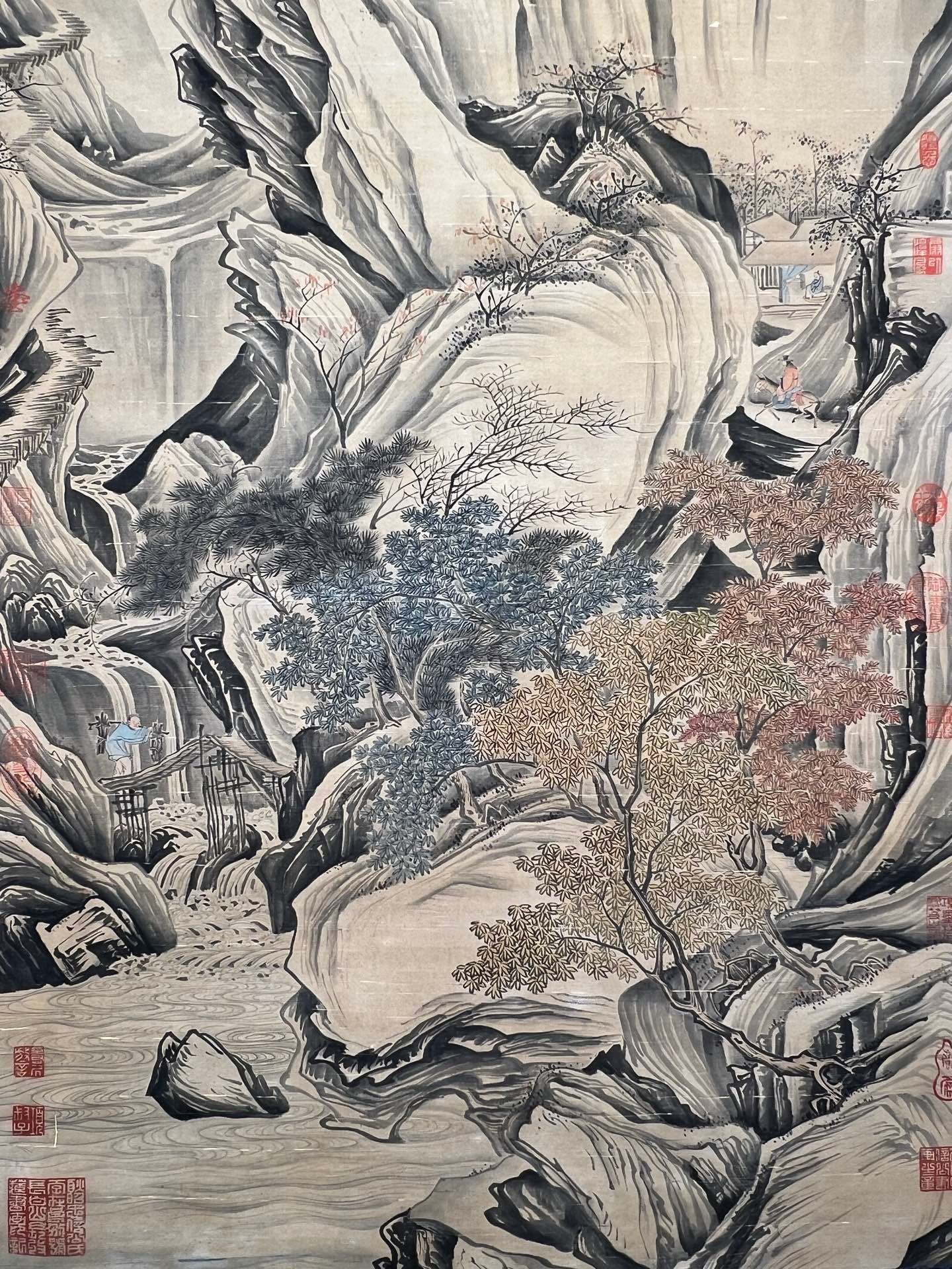 Chinese scroll painting Tang Yin