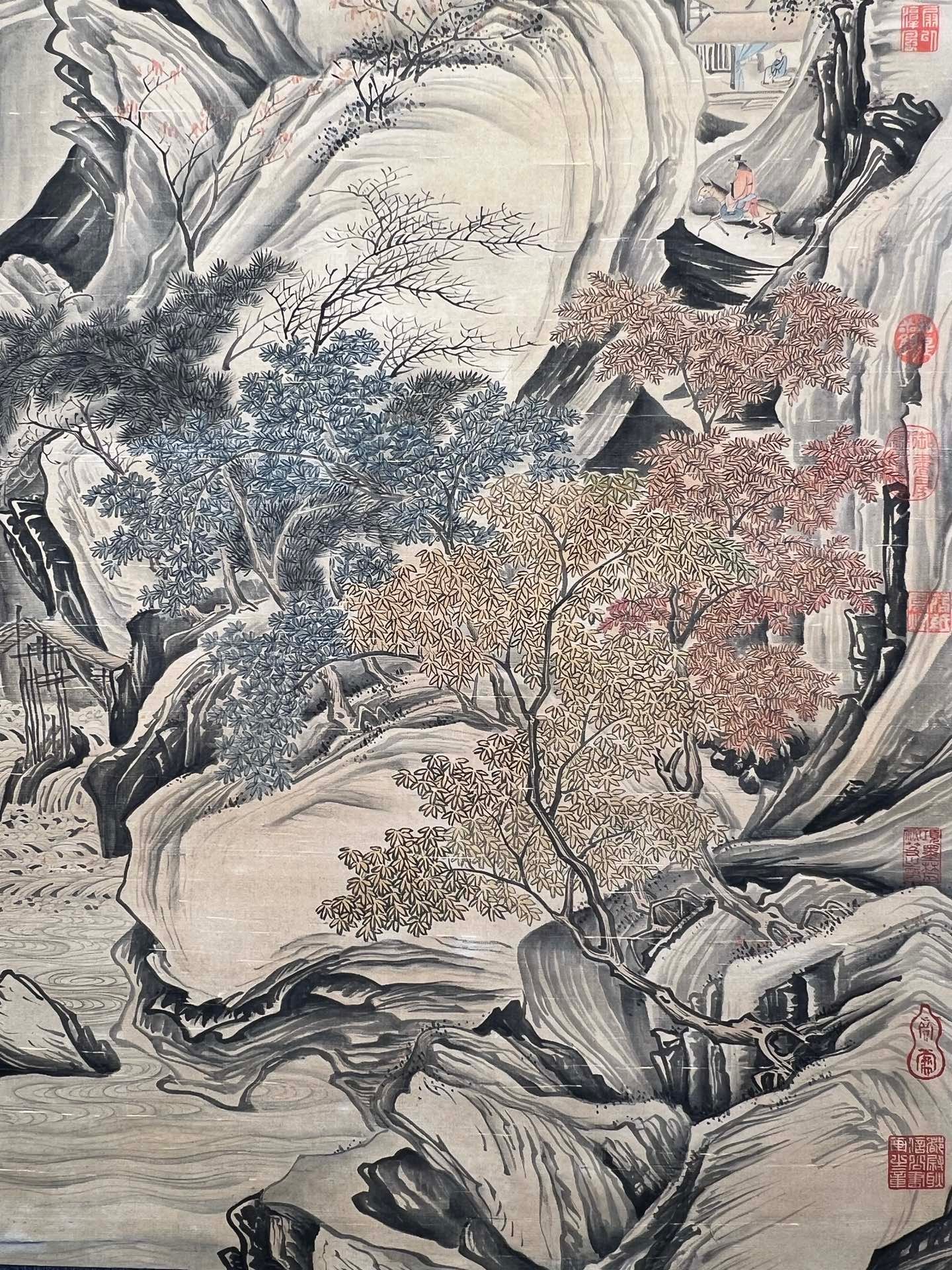 Chinese scroll painting Tang Yin