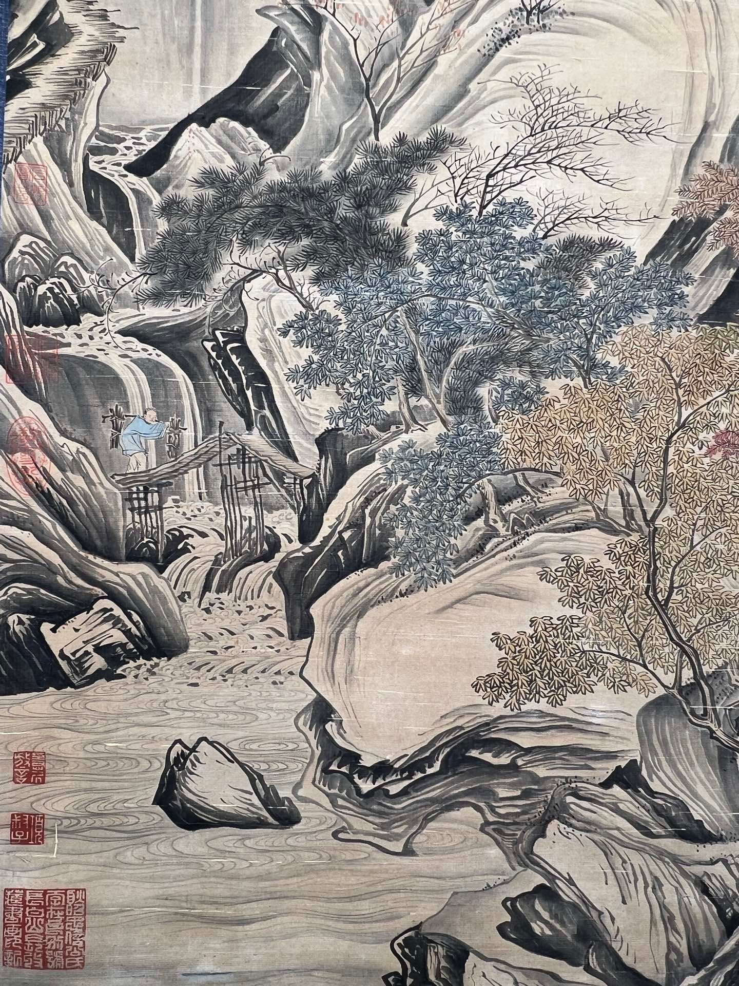 Chinese scroll painting Tang Yin