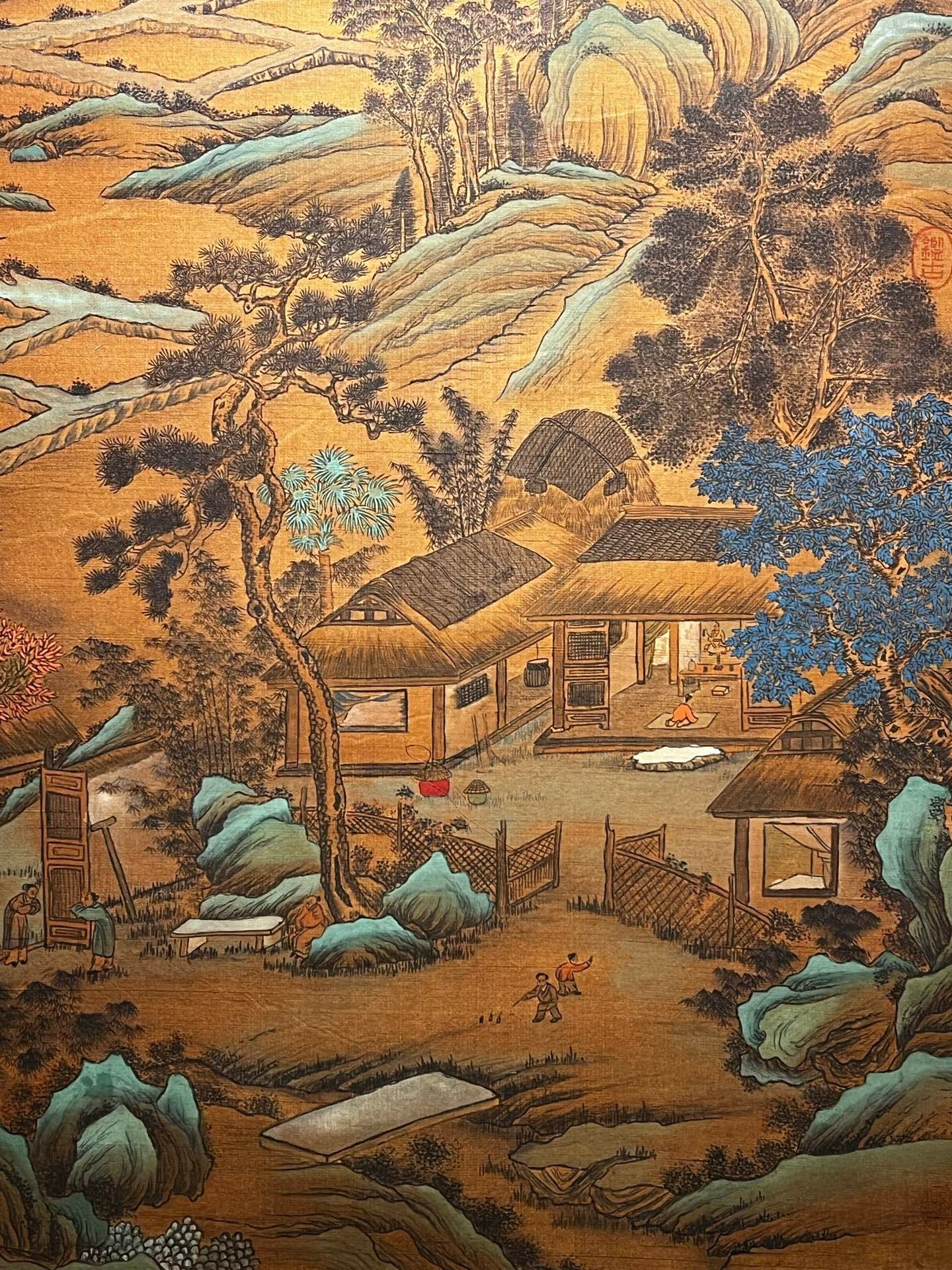 Chinese scroll painting Xuanzong
