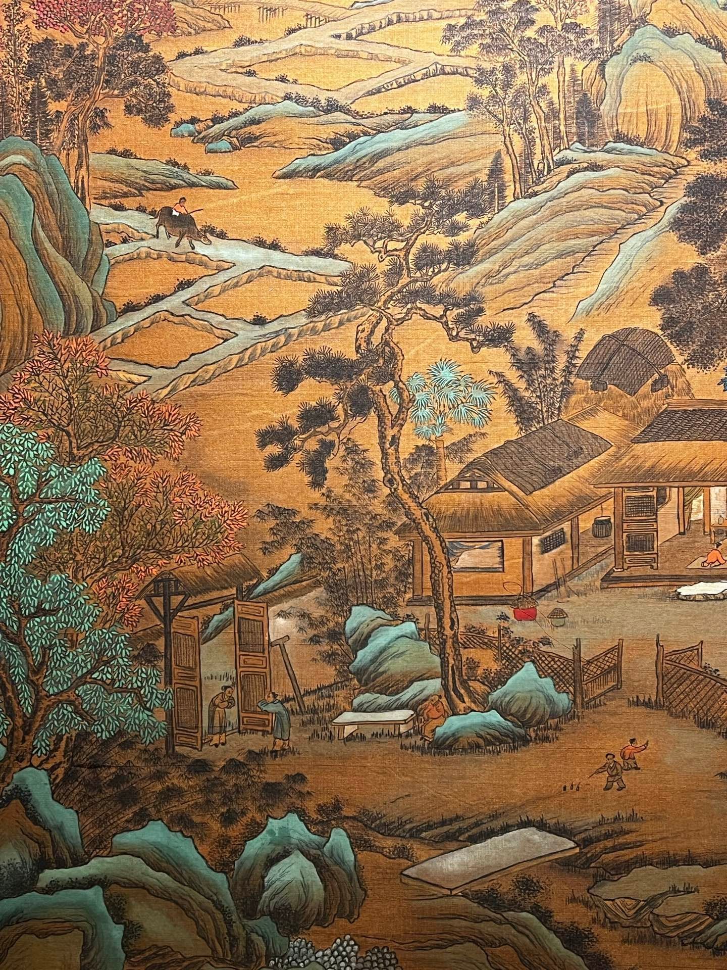 Chinese scroll painting Xuanzong
