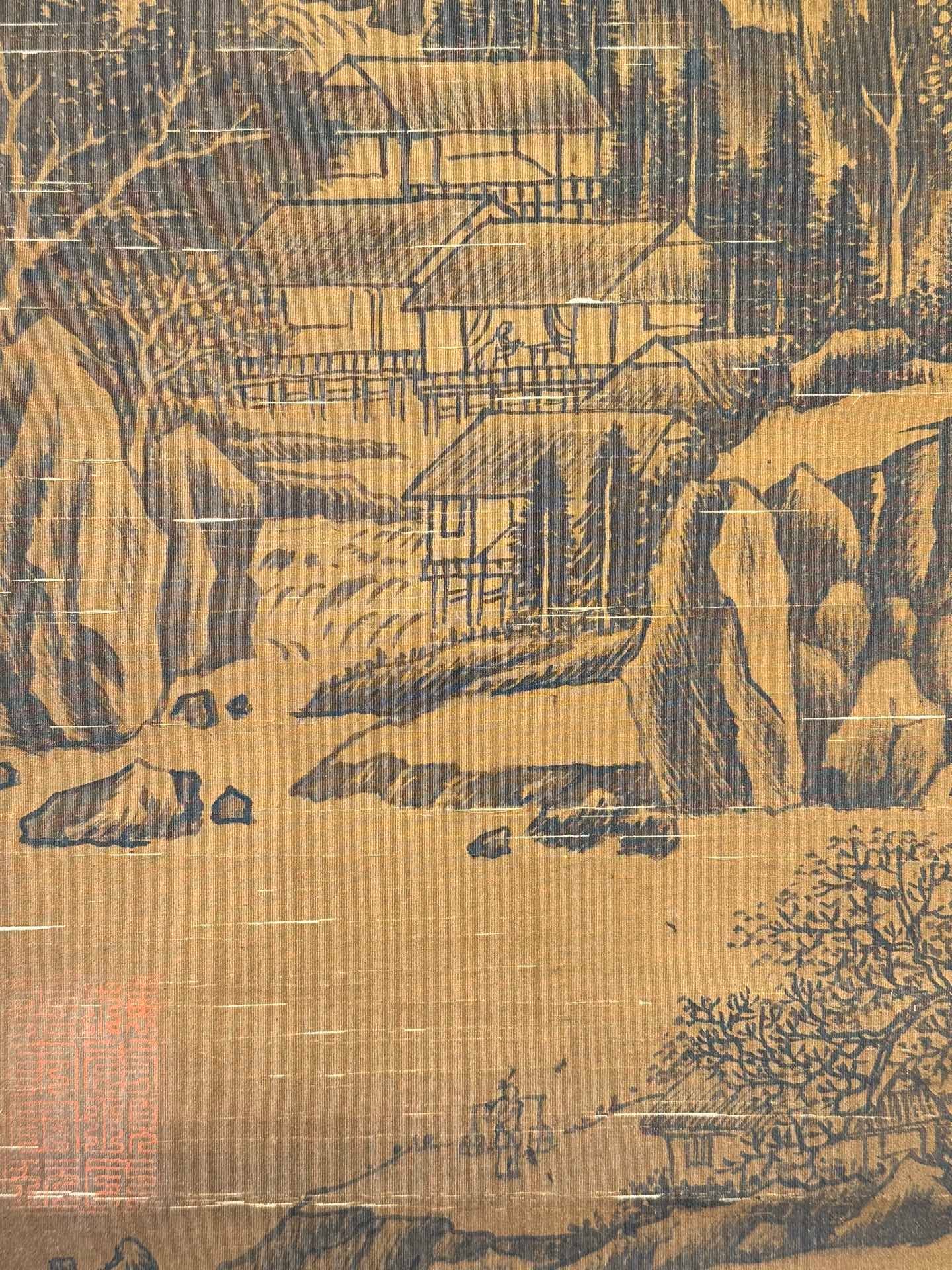 Chinese scroll painting Jinghao