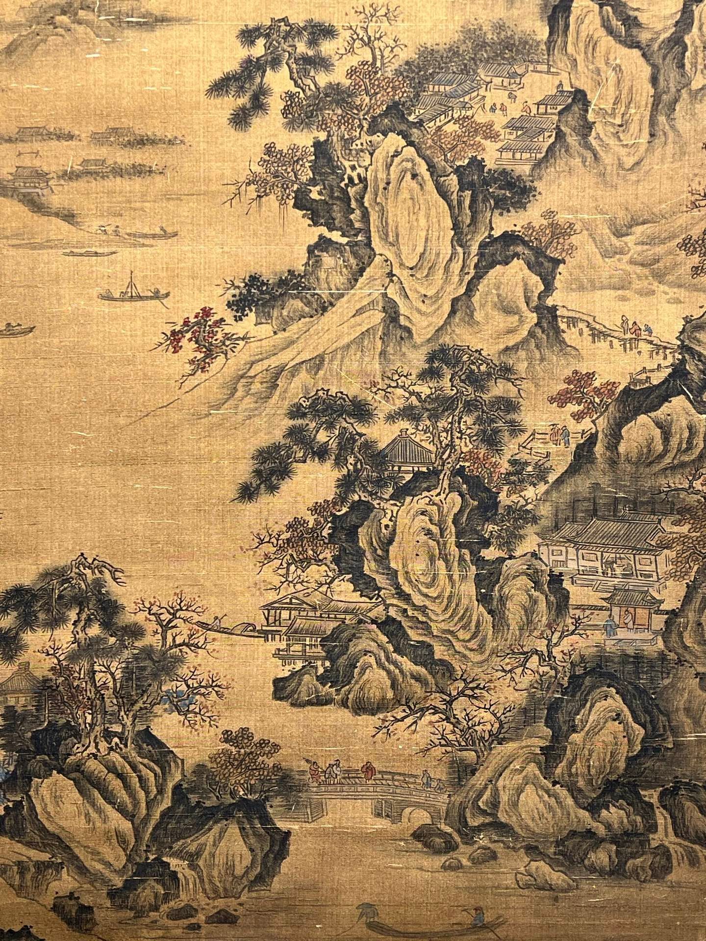 Chinese scroll painting Zhao Mengfu