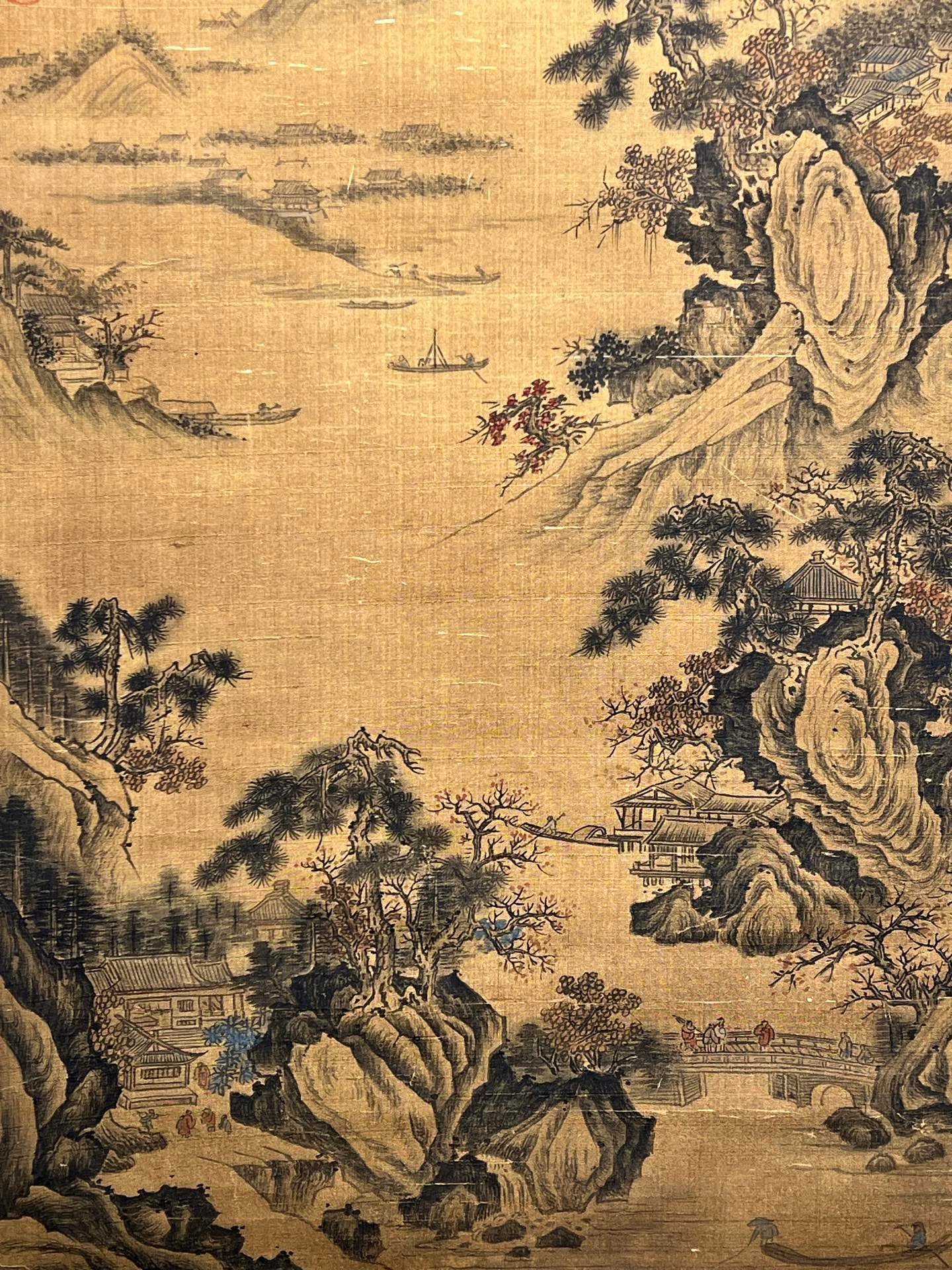 Chinese scroll painting Zhao Mengfu
