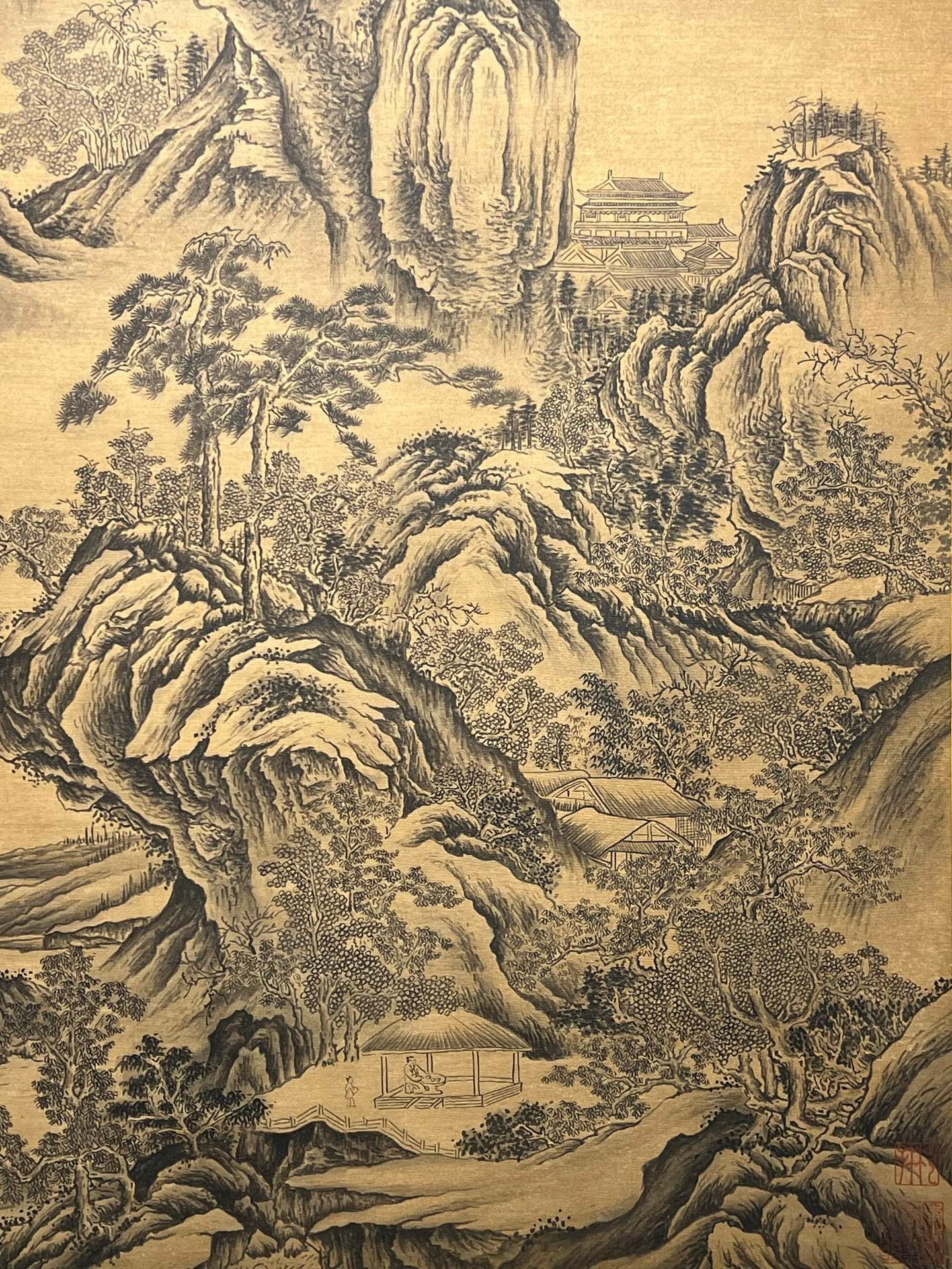 Chinese scroll painting Guo Xi