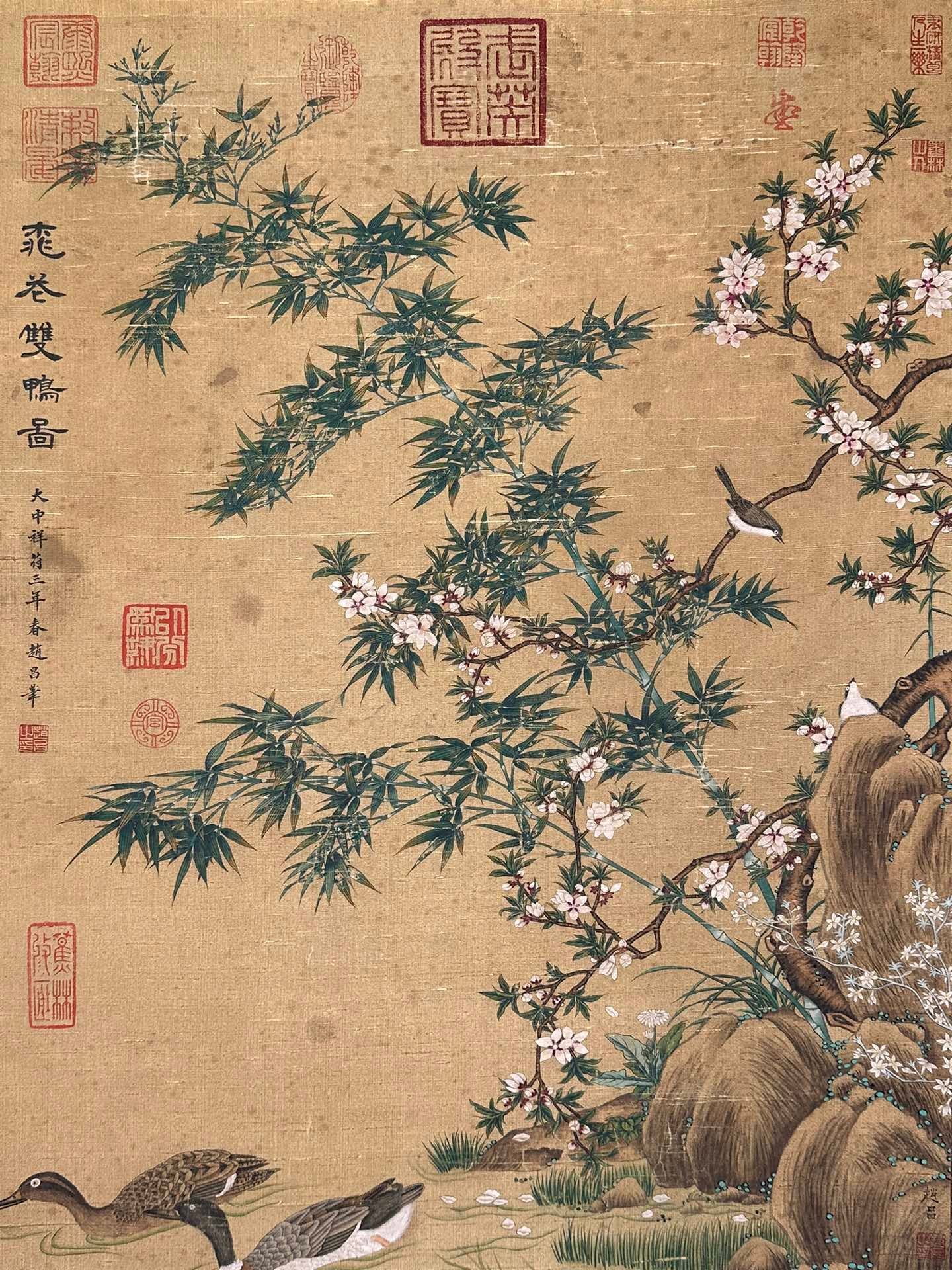 Chinese scroll painting Zhaochang