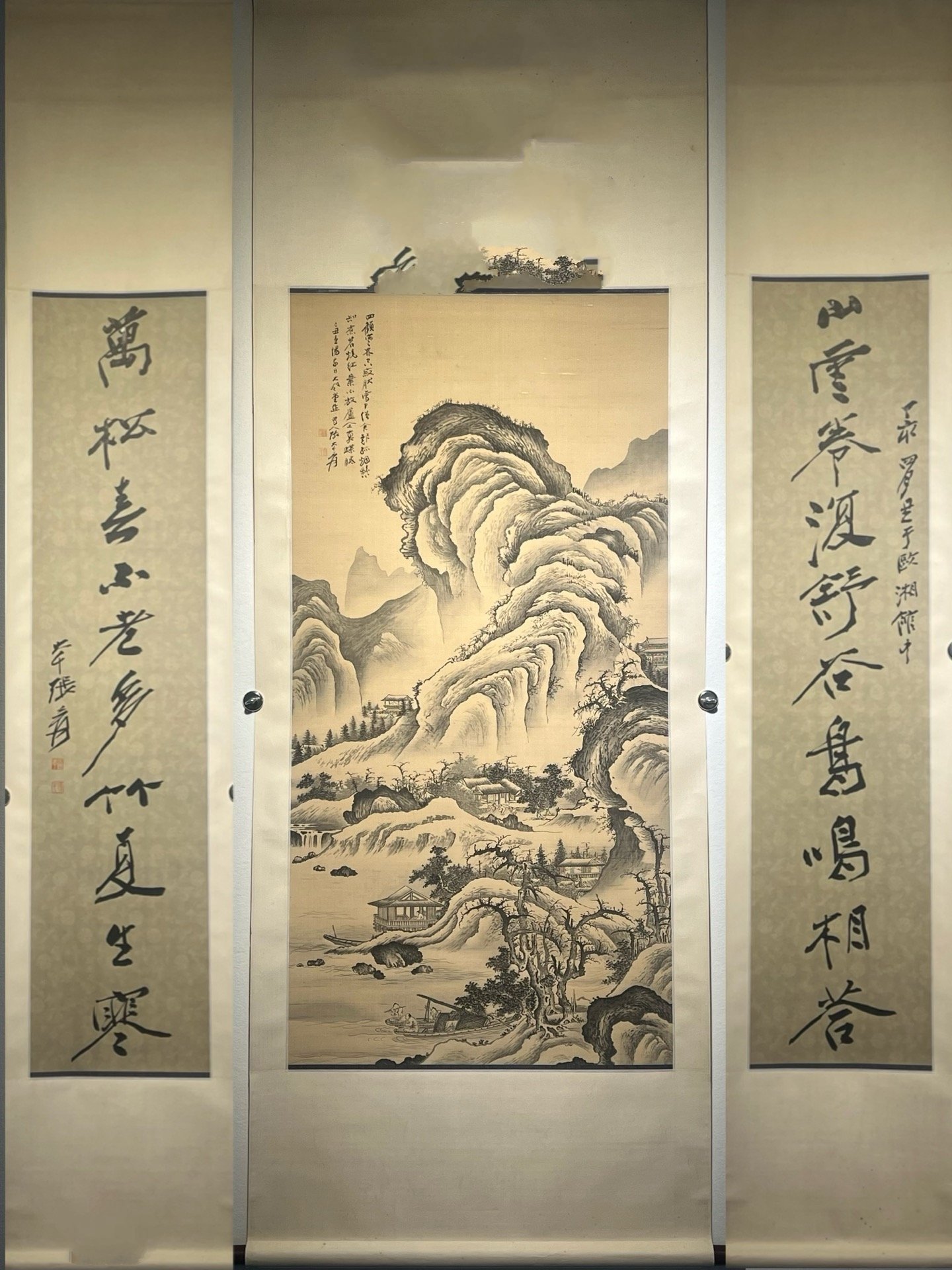 Chinese scroll painting Zhang Daqian