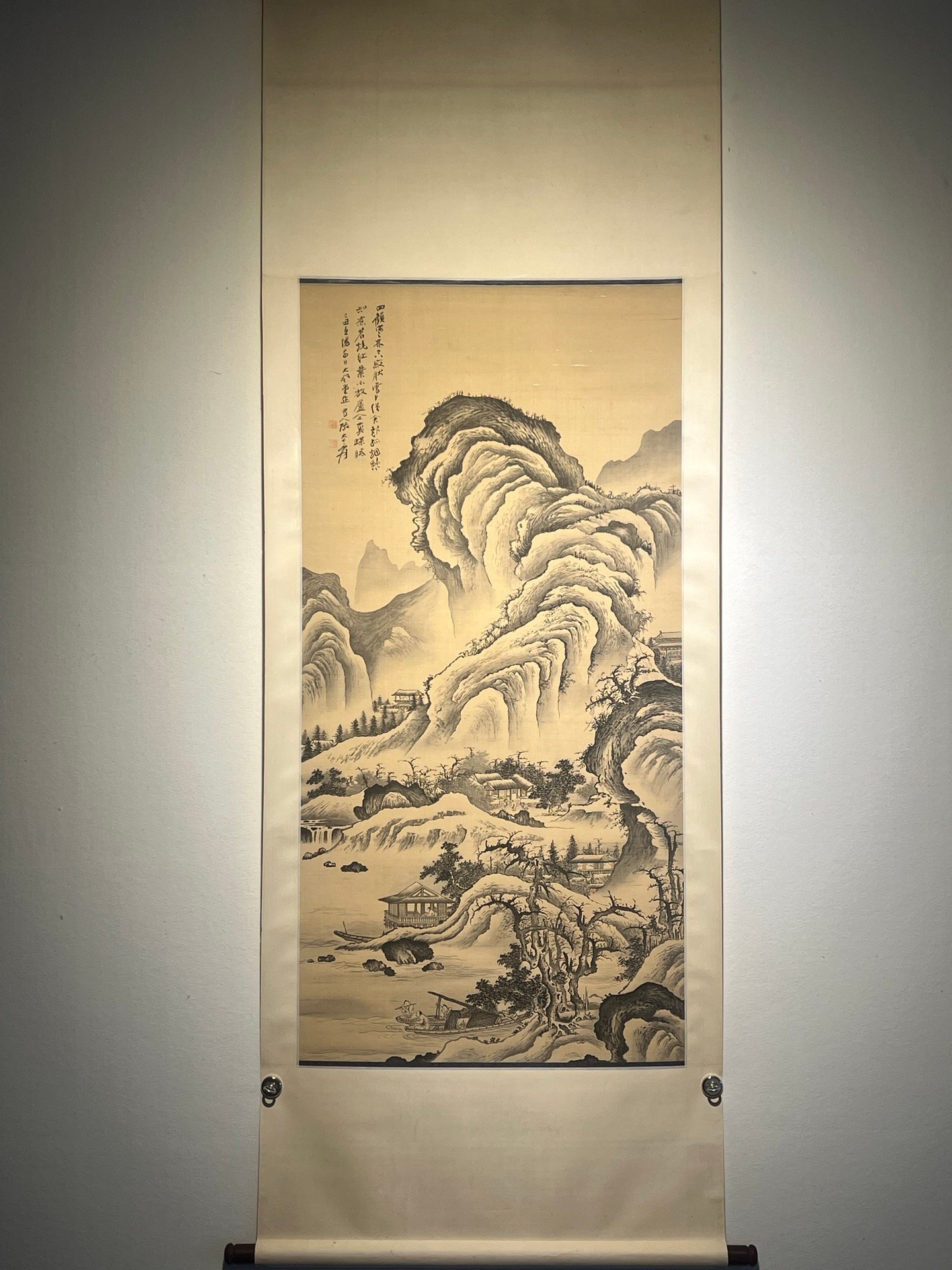 Chinese scroll painting Zhang Daqian