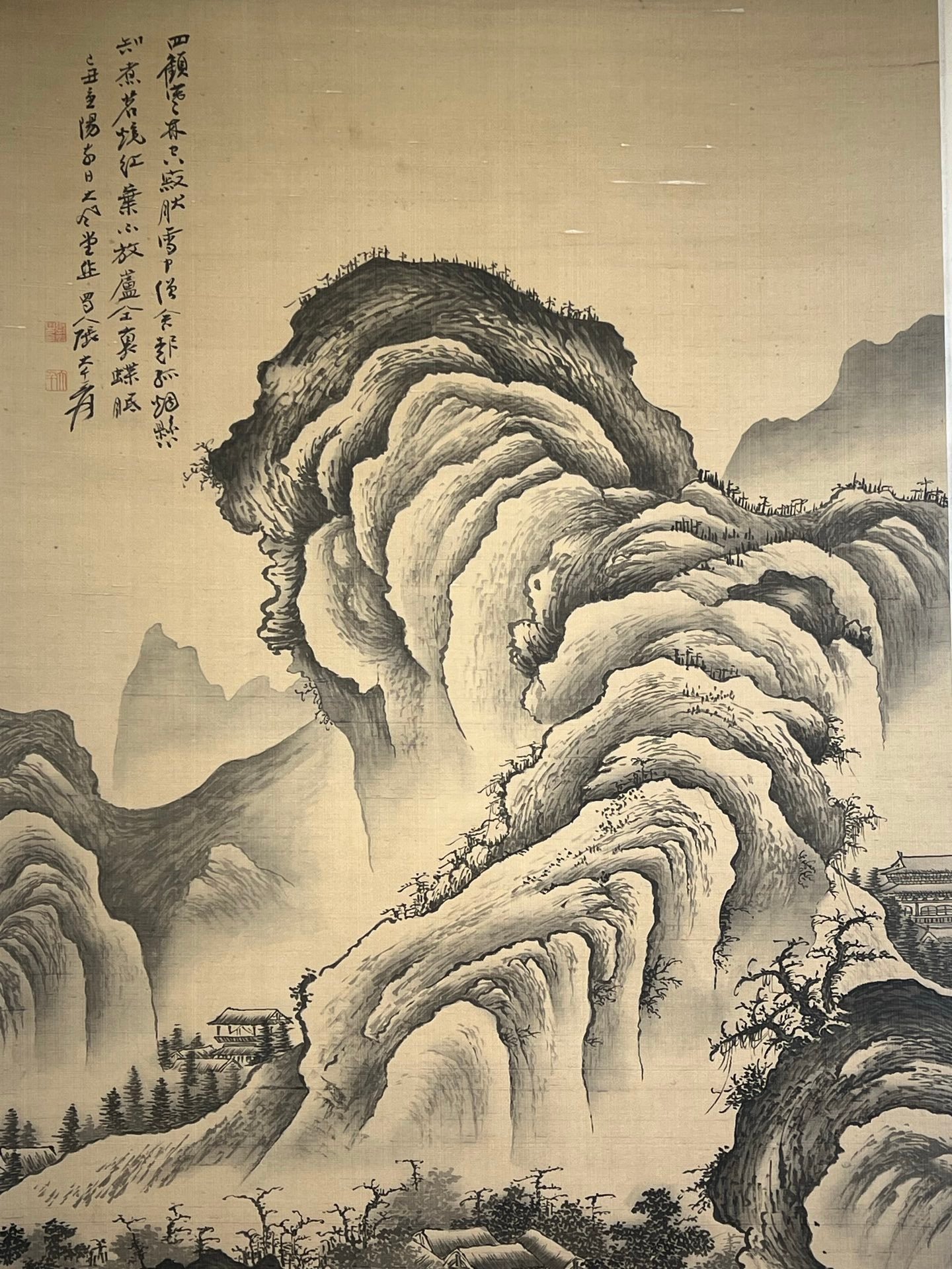 Chinese scroll painting Zhang Daqian