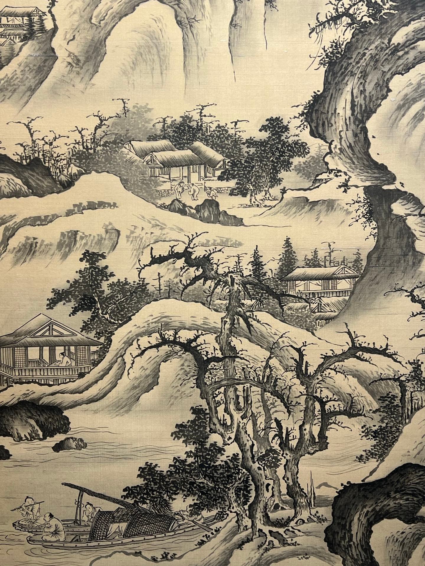 Chinese scroll painting Zhang Daqian