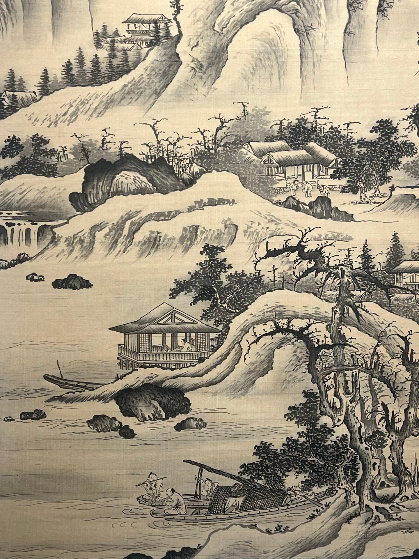 Chinese scroll painting Zhang Daqian