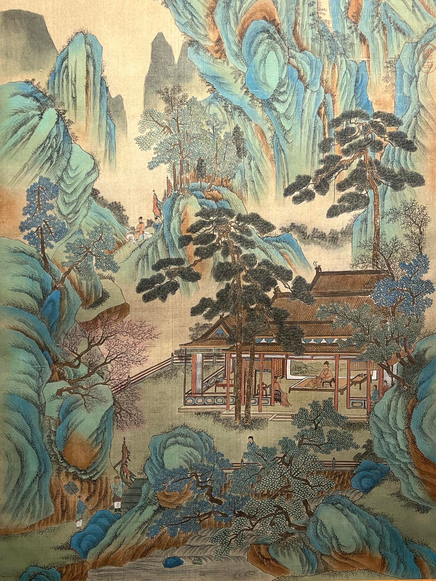 Chinese scroll painting Zhao Mengfu