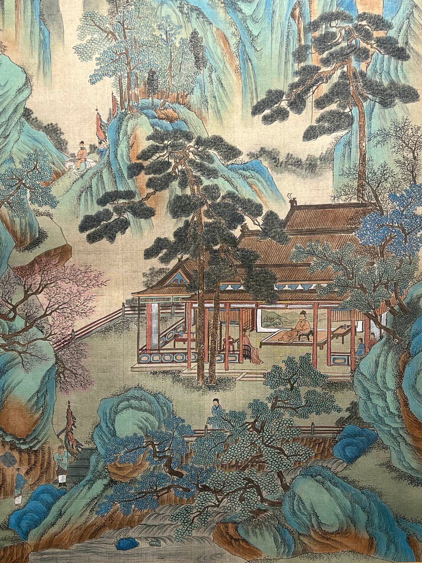 Chinese scroll painting Zhao Mengfu