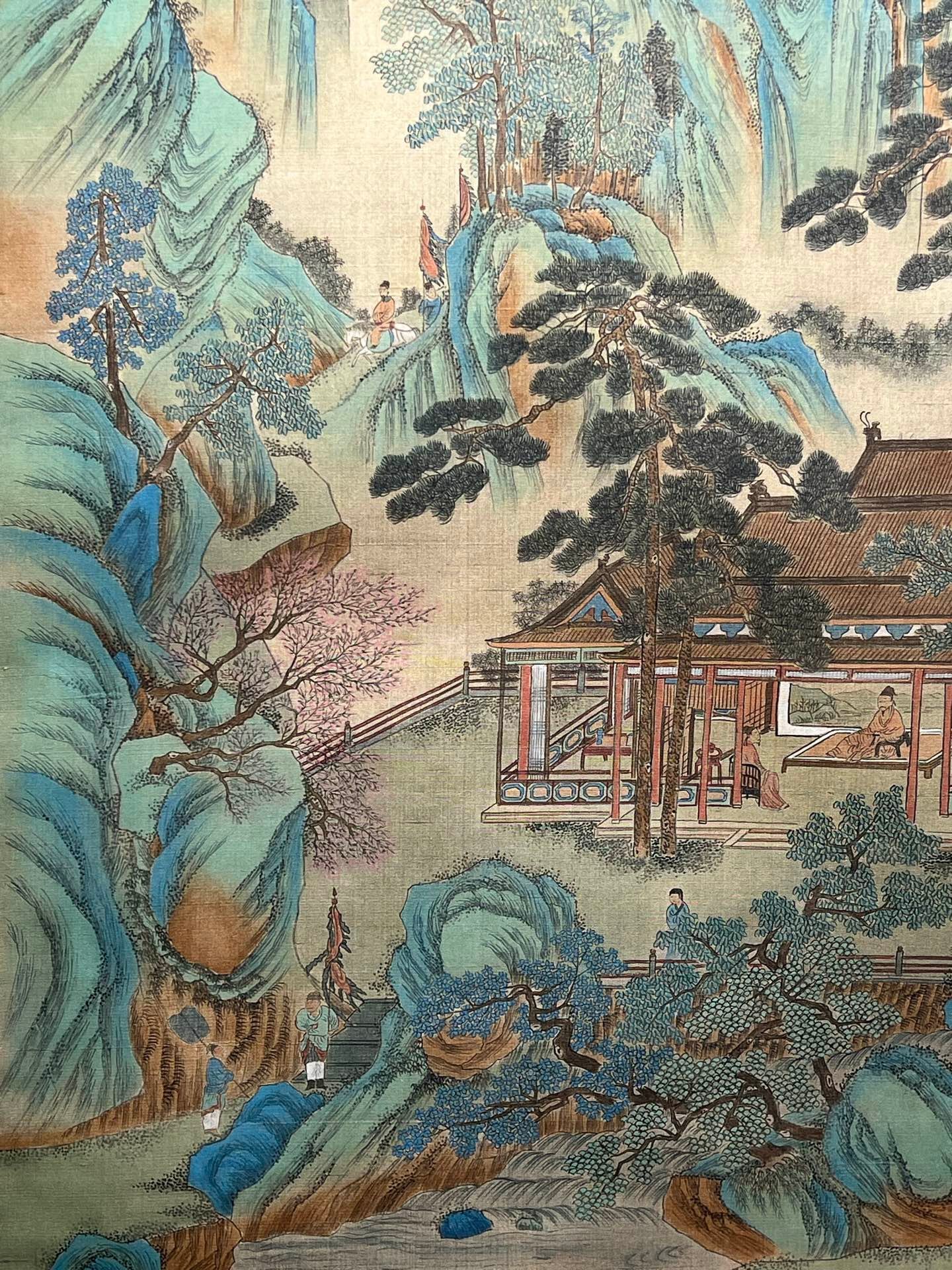 Chinese scroll painting Zhao Mengfu