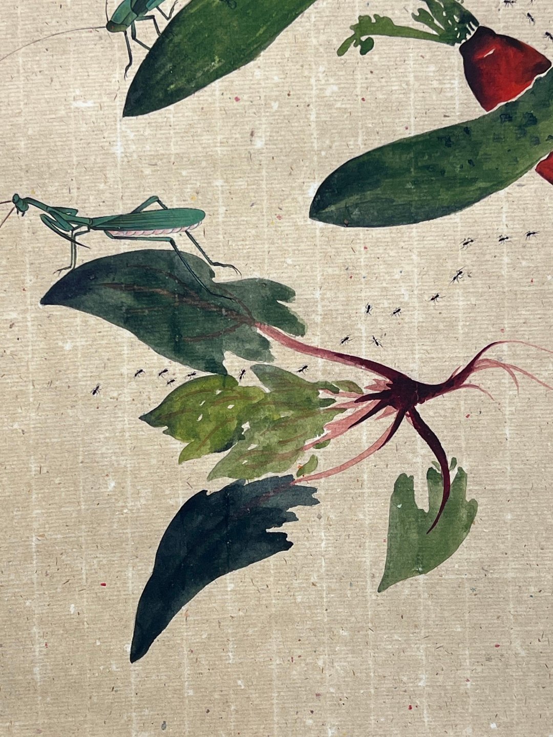 Chinese scroll painting Yu Feian