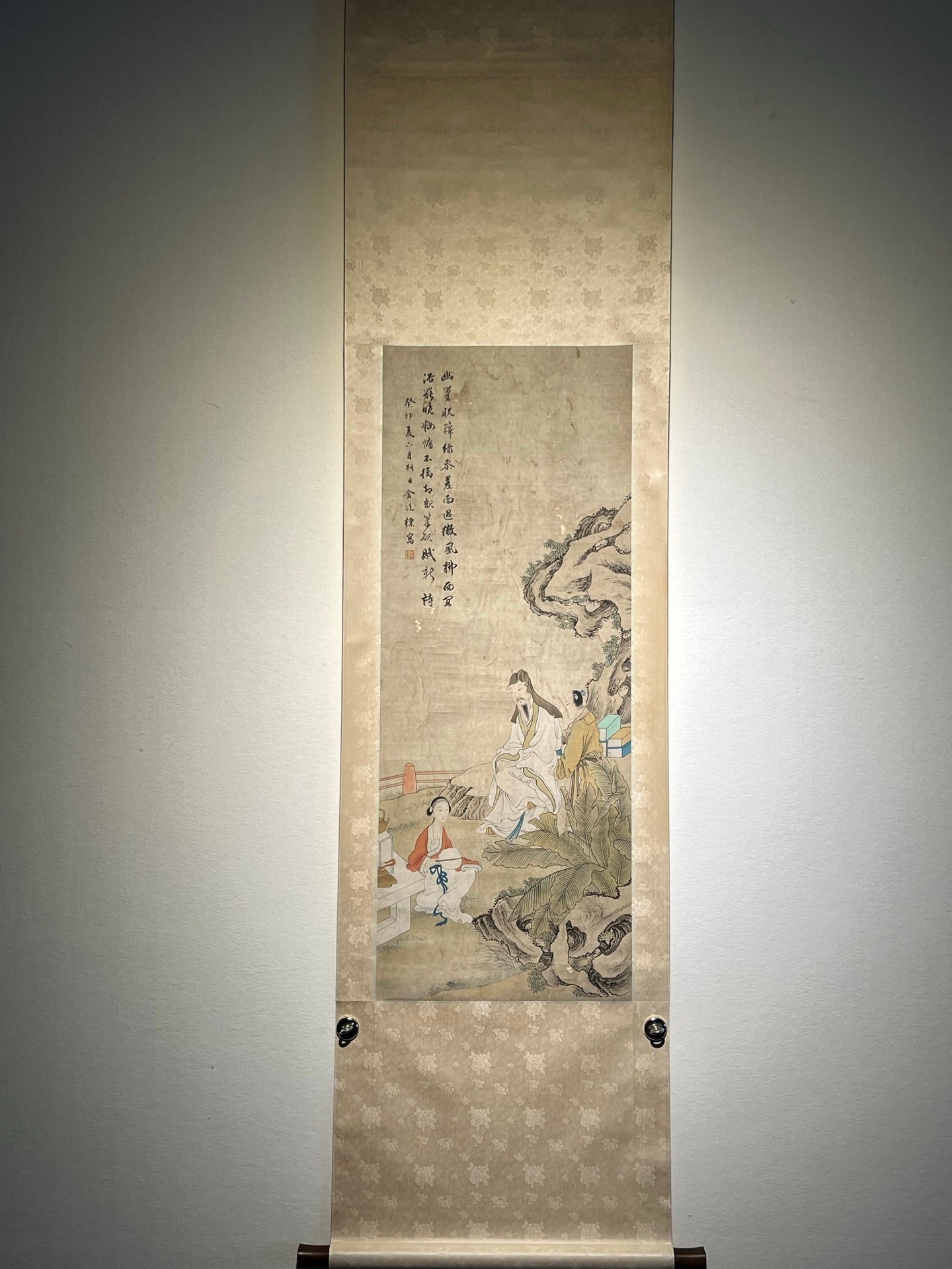 Chinese scroll painting Jin Tingbiao