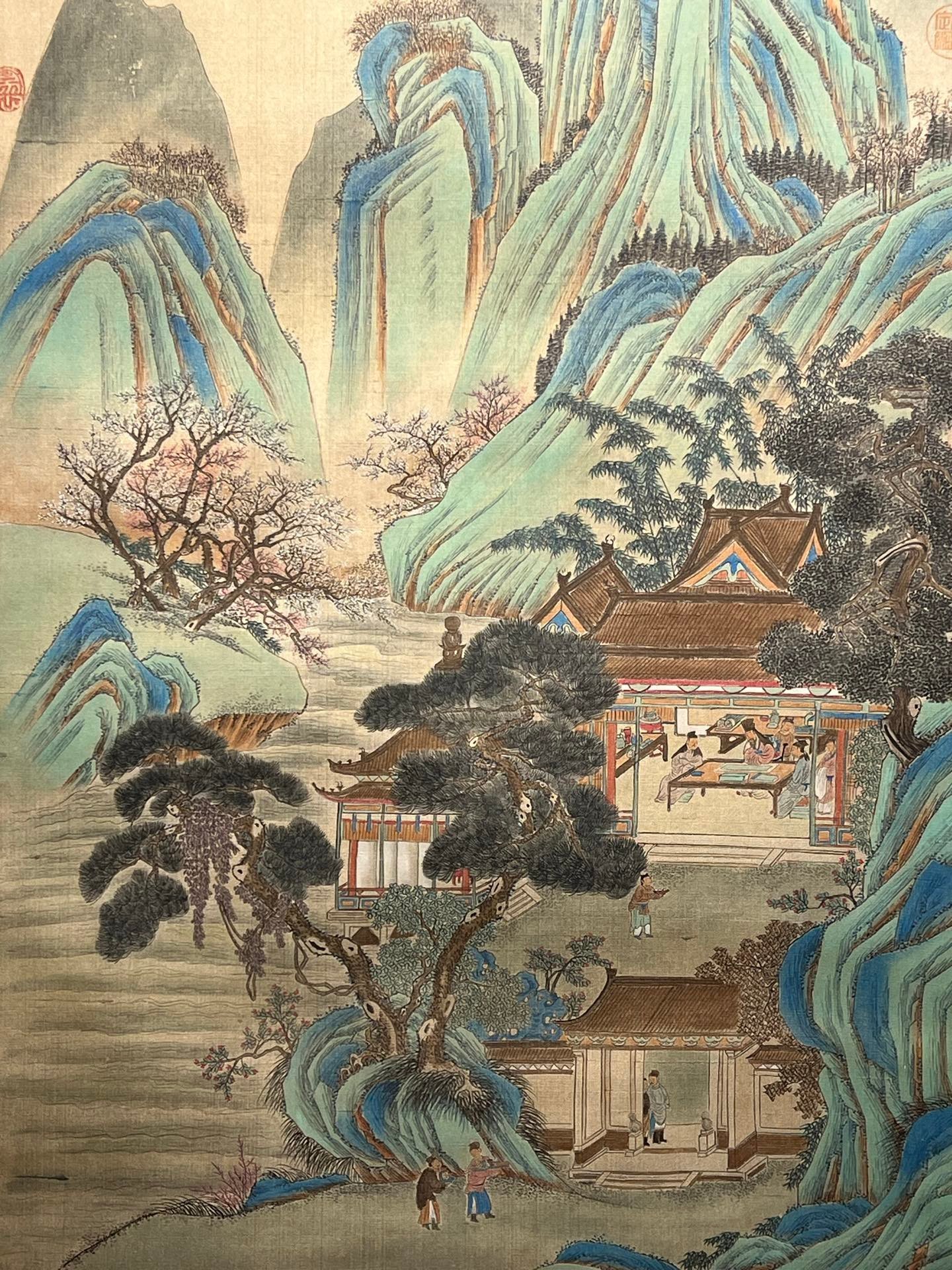 Chinese scroll painting Zhao Mengfu