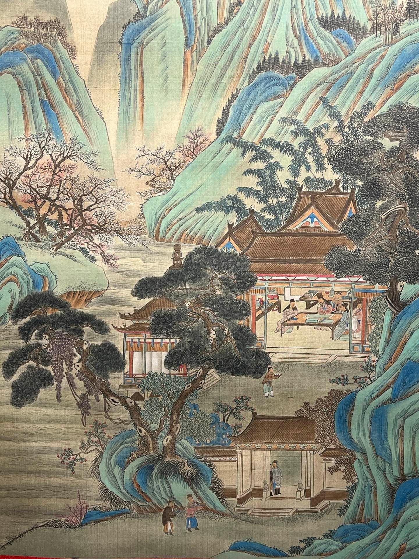 Chinese scroll painting Zhao Mengfu