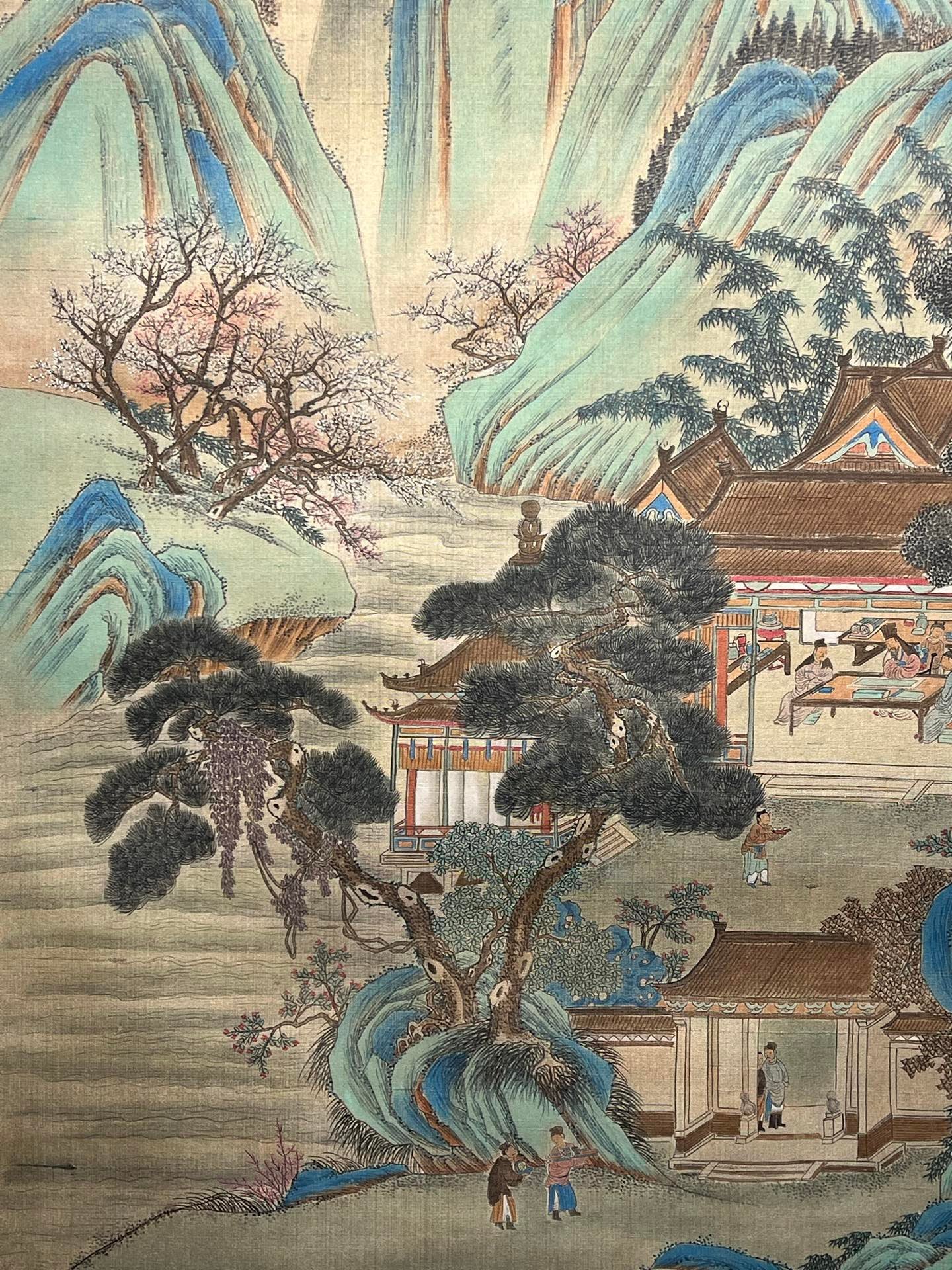 Chinese scroll painting Zhao Mengfu