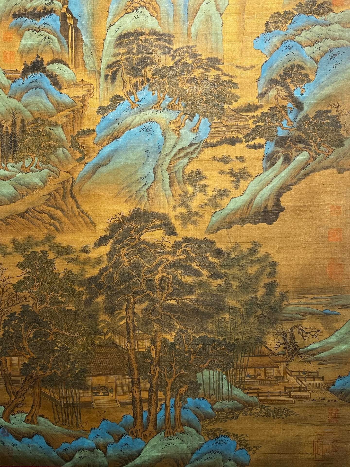 Chinese scroll painting Xuanzong