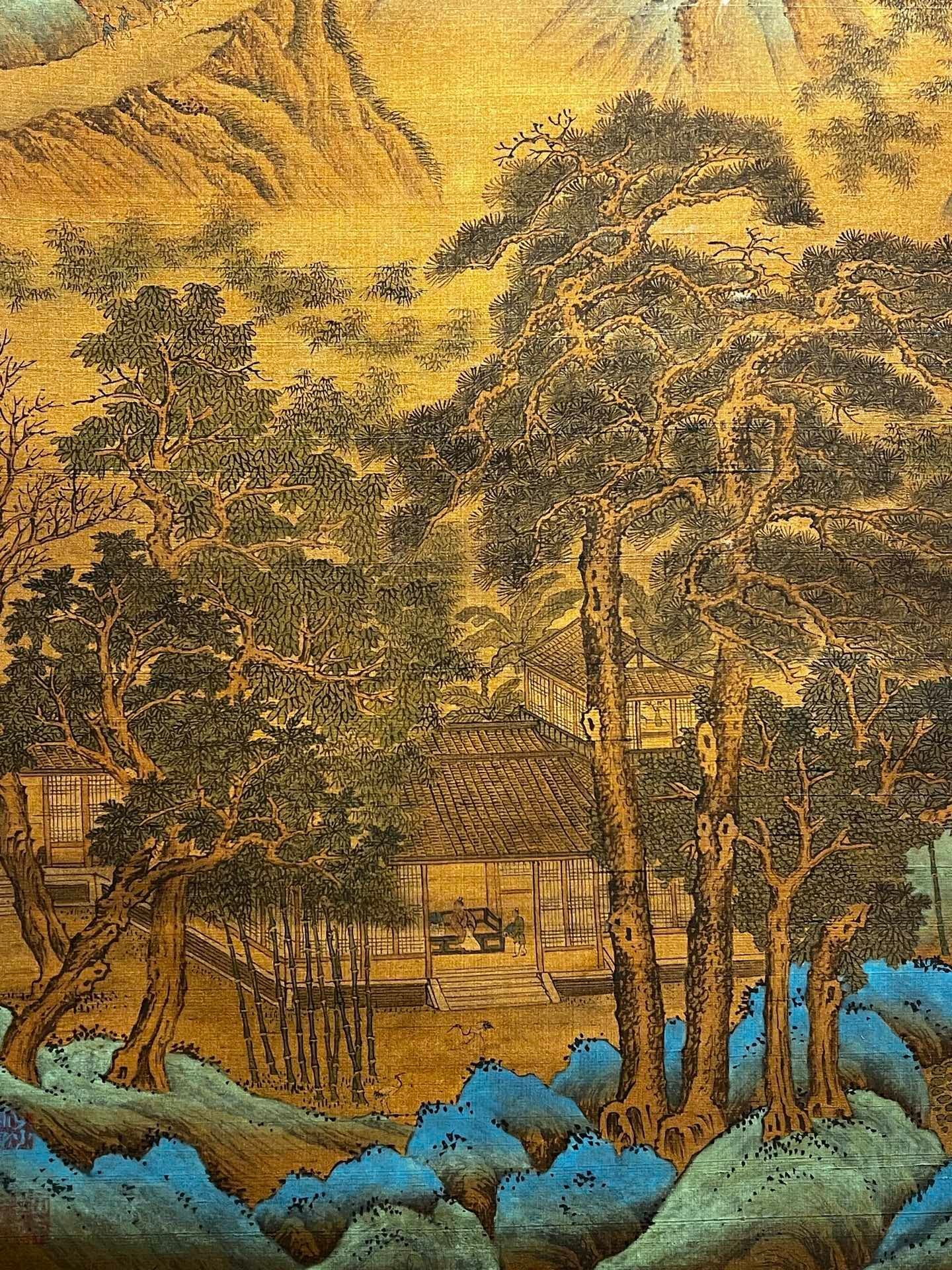 Chinese scroll painting Xuanzong