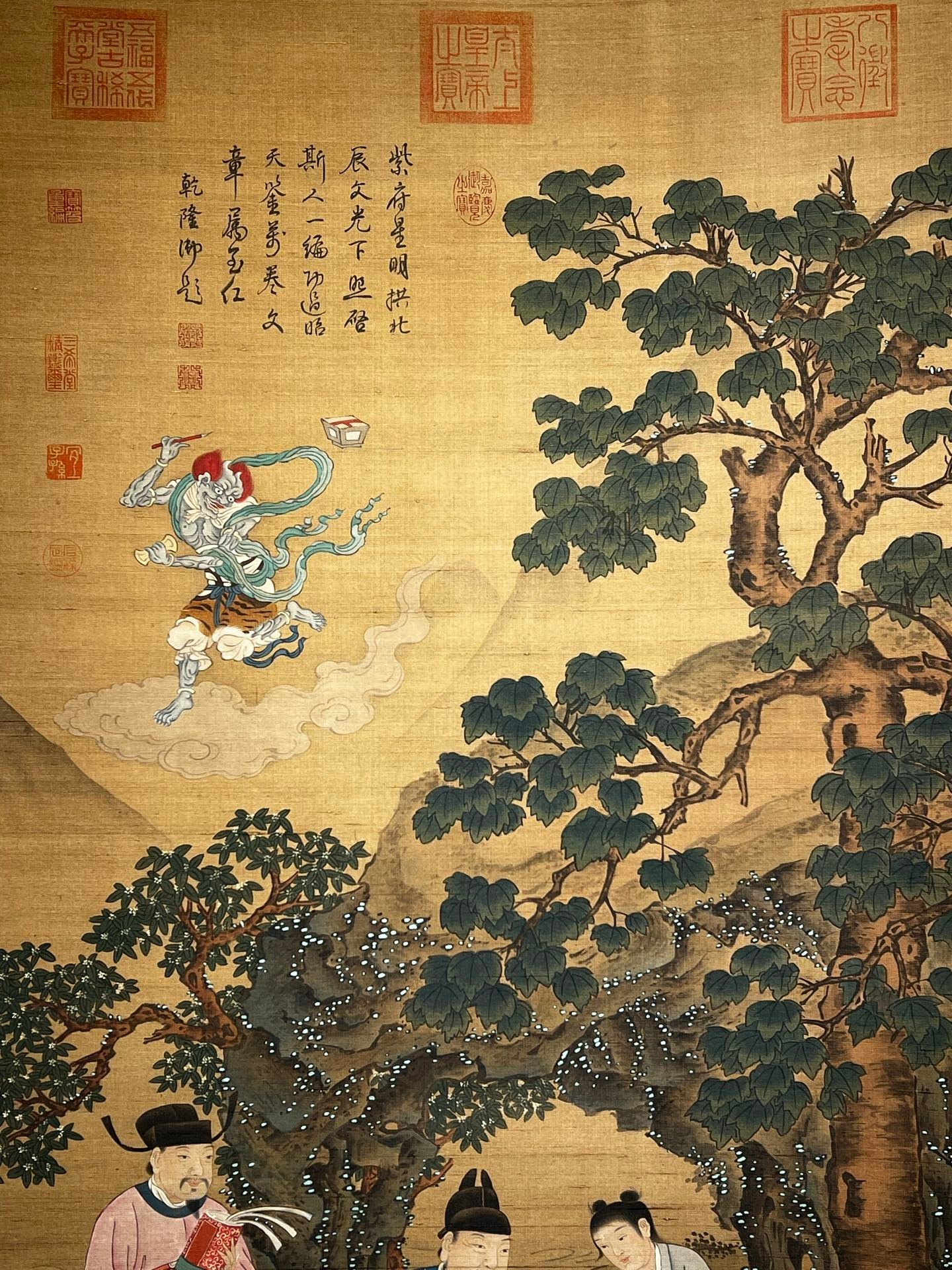 Chinese scroll painting Ding Yunpeng