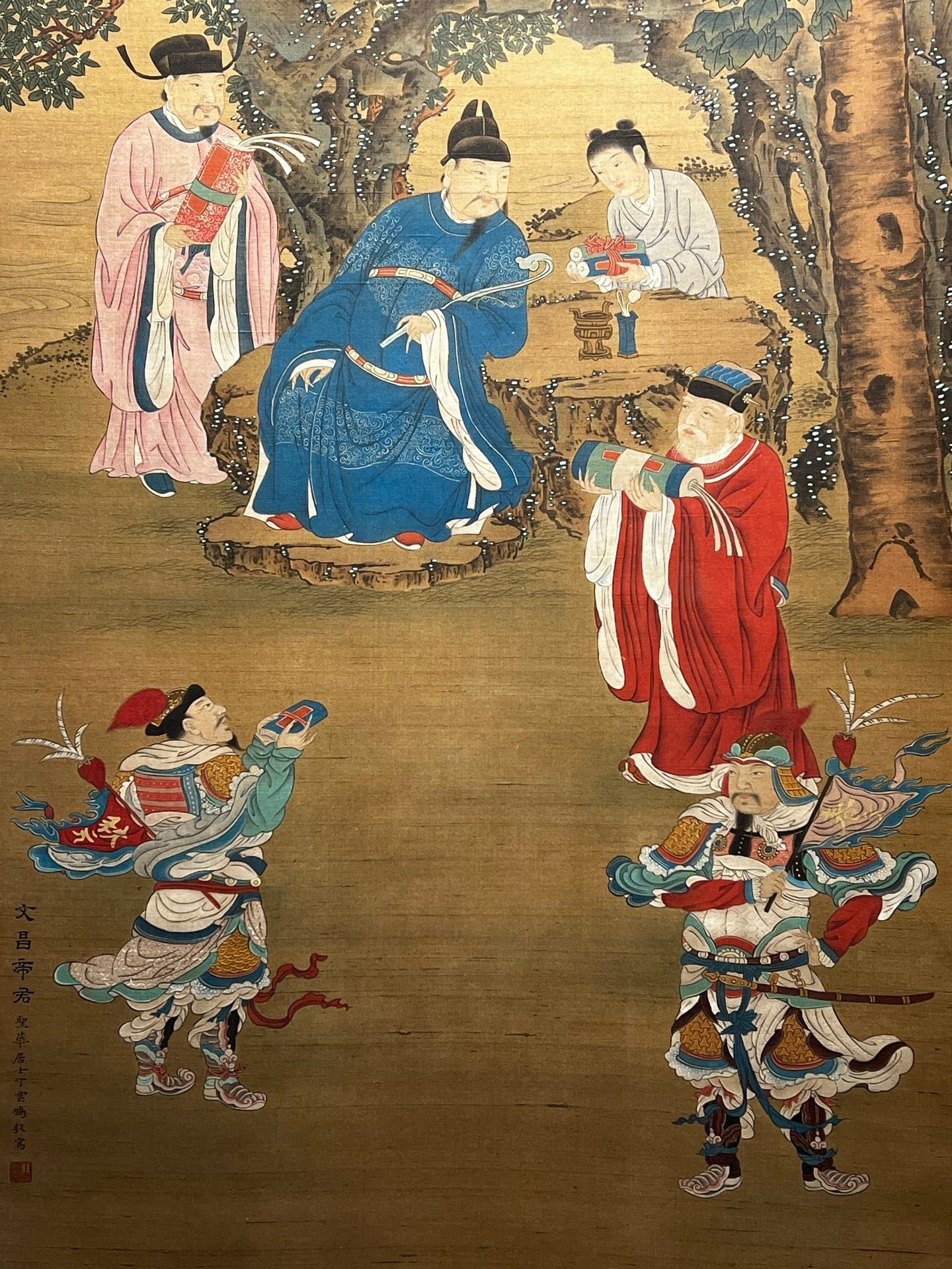 Chinese scroll painting Ding Yunpeng