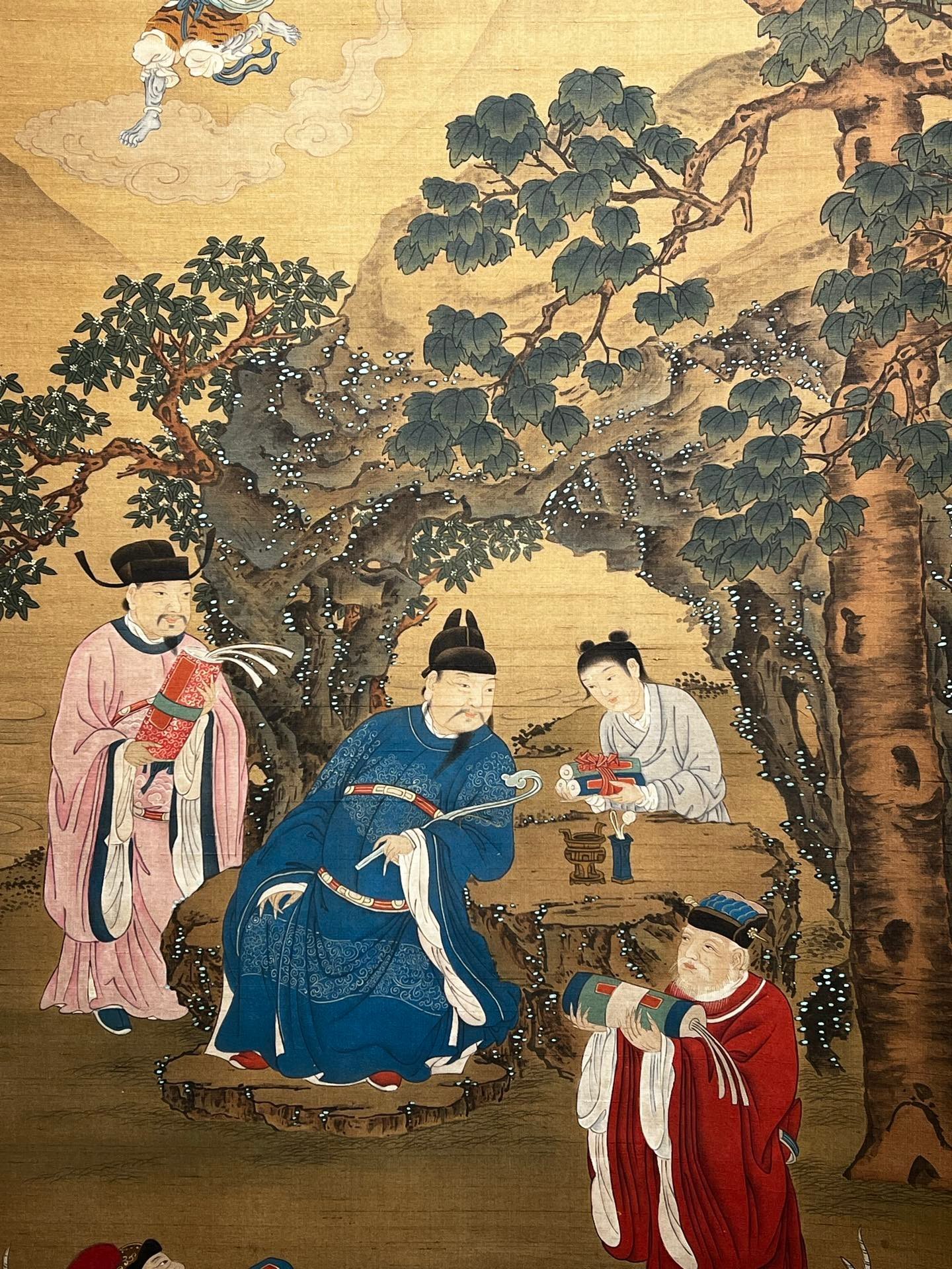 Chinese scroll painting Ding Yunpeng
